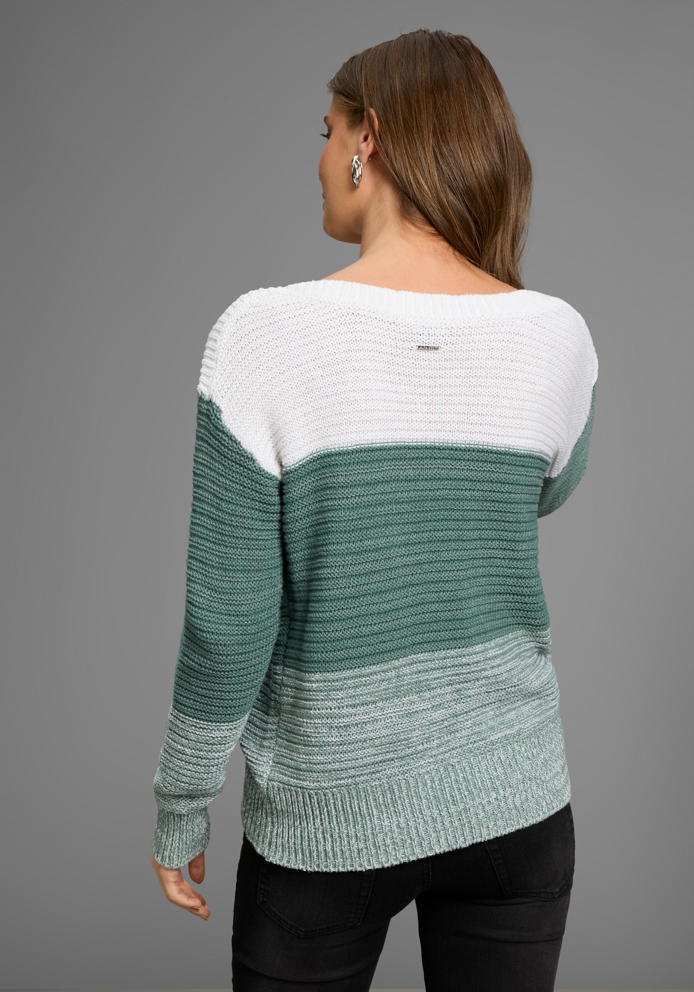 Laura Scott Streifenpullover, im Strukturstrick - NEUE KOLLEKTION