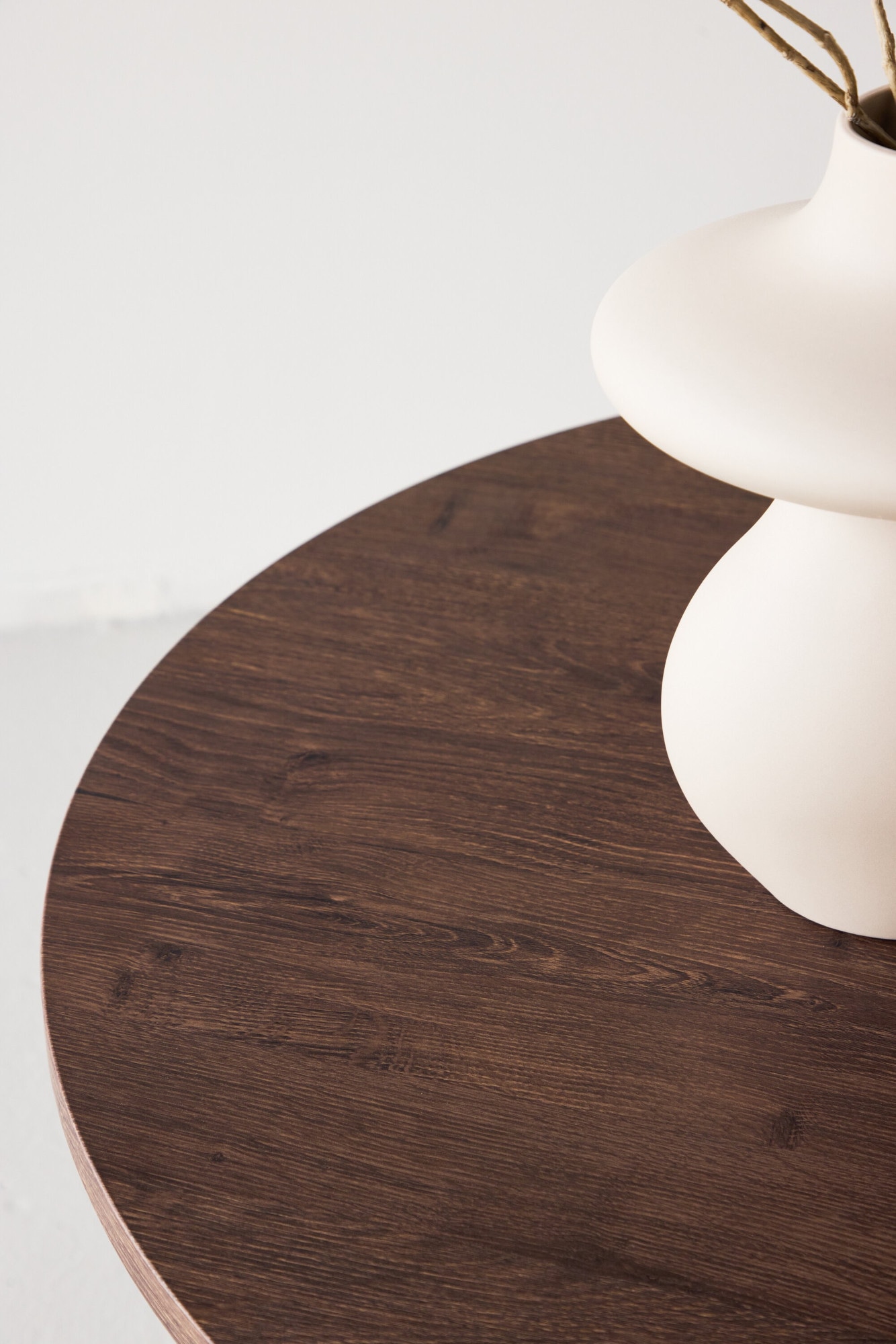 Venture Home Couchtisch »Tekla, runder Couchtisch Ø 80 cm mit großzügiger Ablagefläche« Sofatisch, MDF, Papierlaminat, rund, geräumig, modern