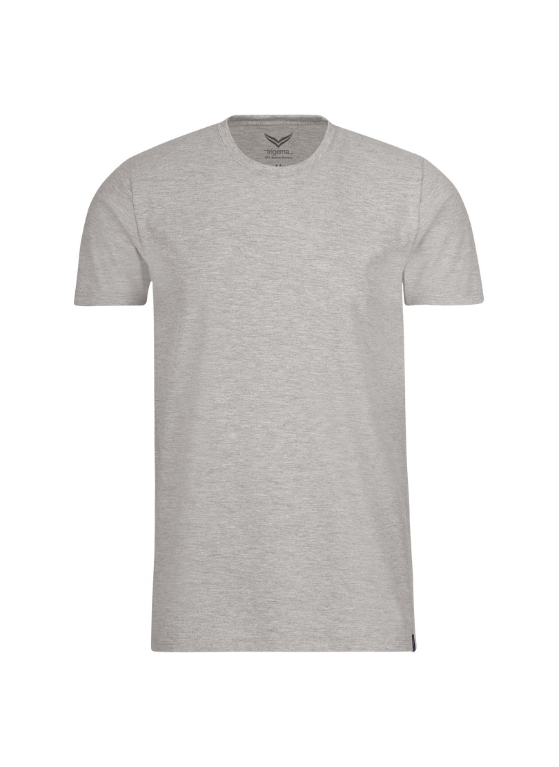 Trigema T-Shirt »TRIGEMA Slim Fit T-Shirt aus DELUXE Baumwolle«, (1 tlg.)