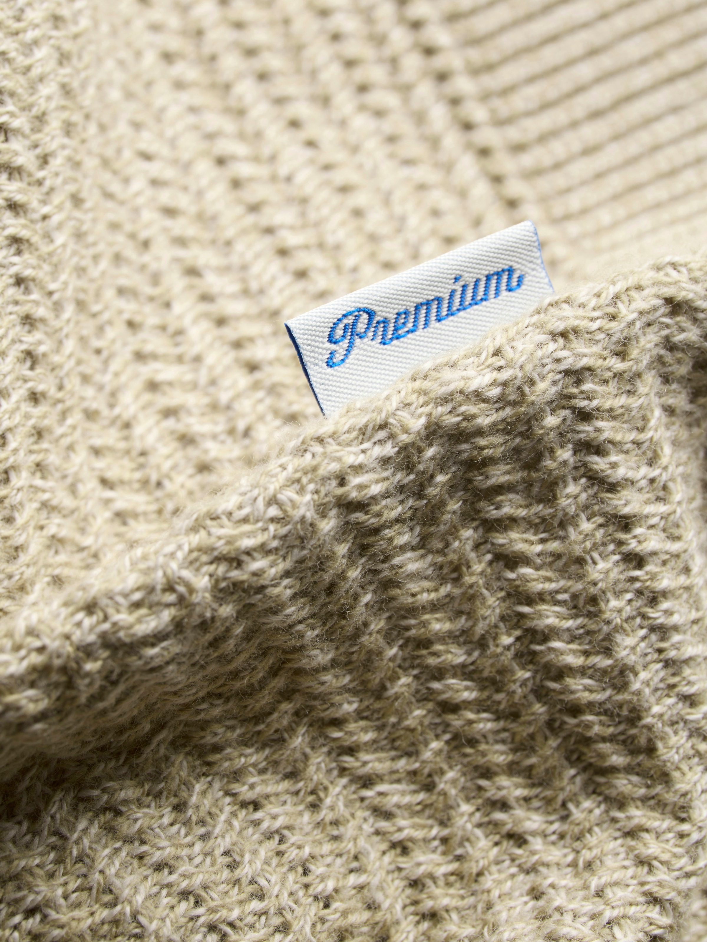 Jack & Jones Polokragenpullover »JPRBLURILEY KNIT SPLIT NECK LS SN«