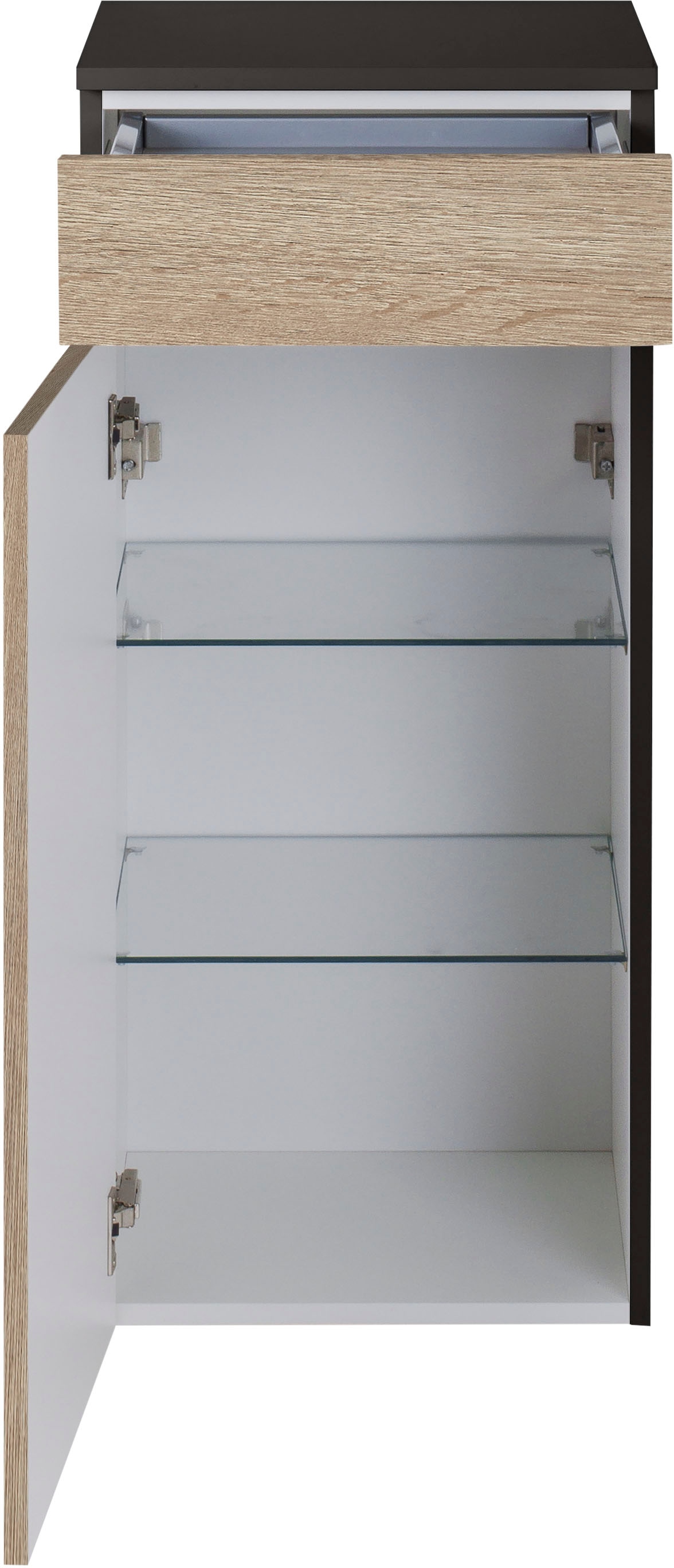 MARLIN Midischrank »3510clarus«, 40 cm breit, Soft-Close-Funktion,  vormontierter Badschrank, Badmöbel bei OTTO