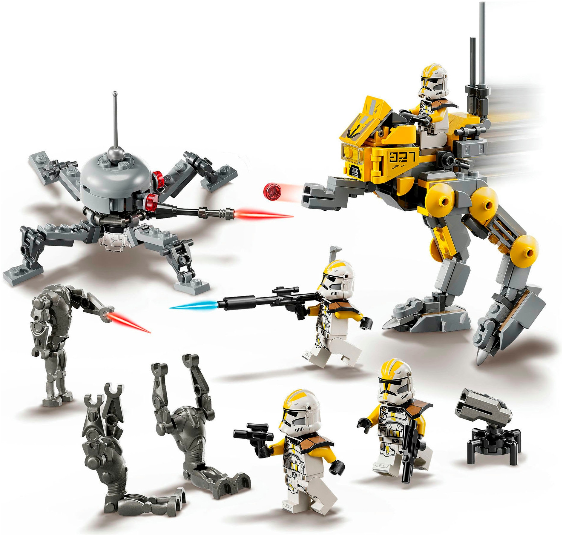 LEGO® Konstruktionsspielsteine »Klonsoldaten des 327. Sternenkorps Battle Pack (75431)«, (258 St.), LEGO Star Wars™; Made in Europe
