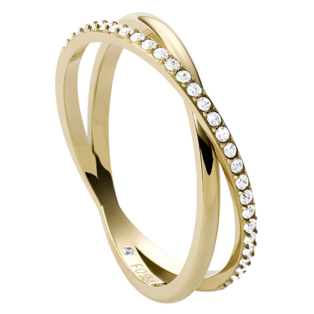 Fossil Fingerring »ALL STACKED UP, JF03752710«