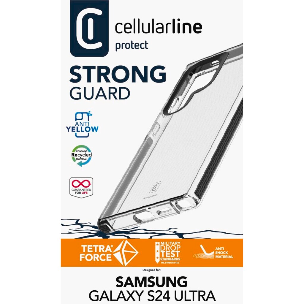 Cellularline Handyhülle »Hard Case Tetra Force für Samsung Galaxy S24 Ultra«