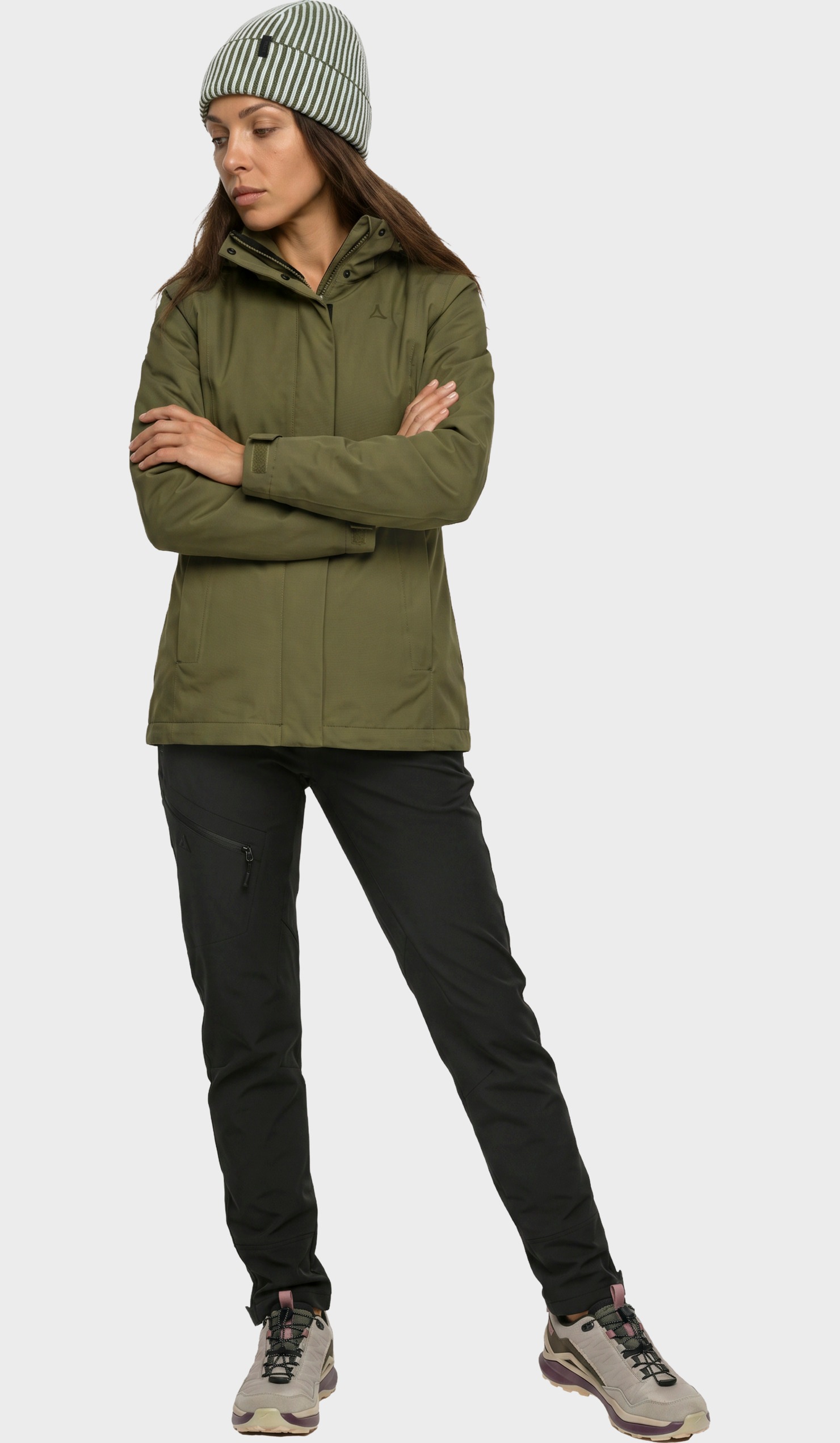 Schöffel Doppeljacke »3in1 Jacket Style Okere WMS« mit Kapuze