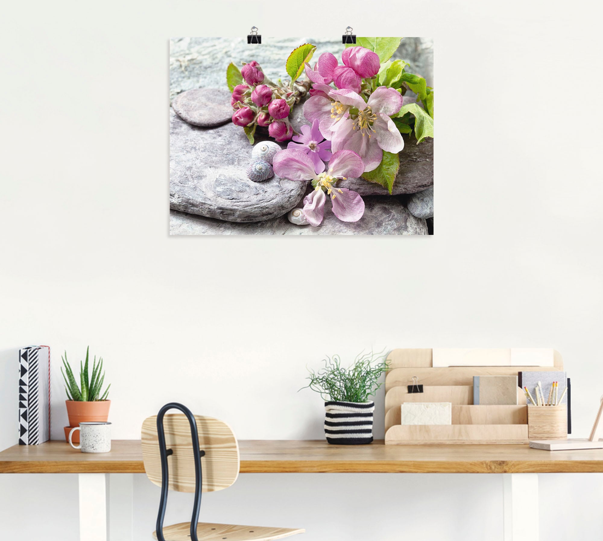 Artland Wandbild »Apfelblüten«, Blumen, (1 St.), als Leinwandbild, Poster, Wandaufkleber in verschied. Größen