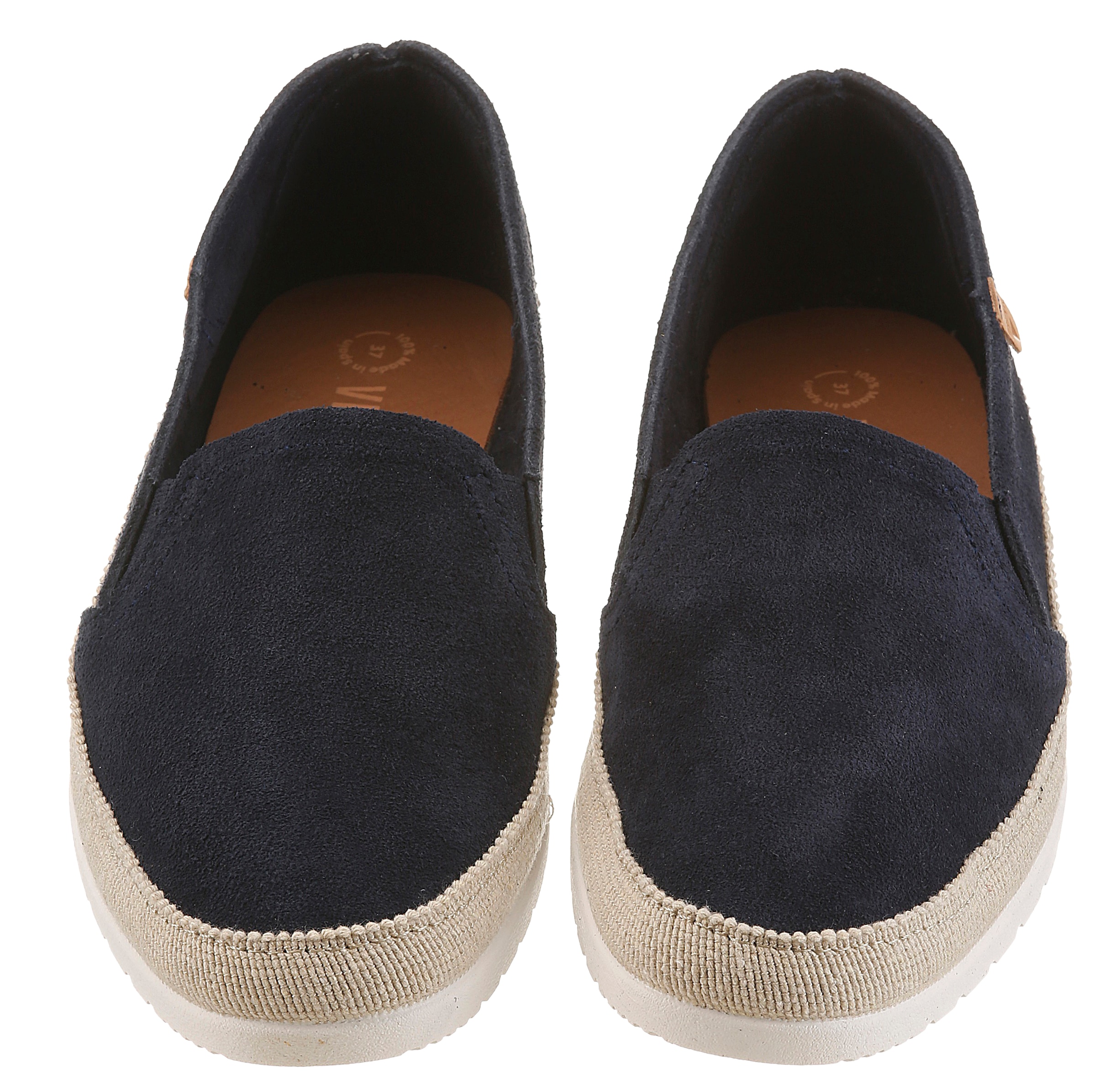 VERBENAS Slipper »NURIA«  Espadrille, Schlupfschuh, Halbschuh mit Stretcheinsätze