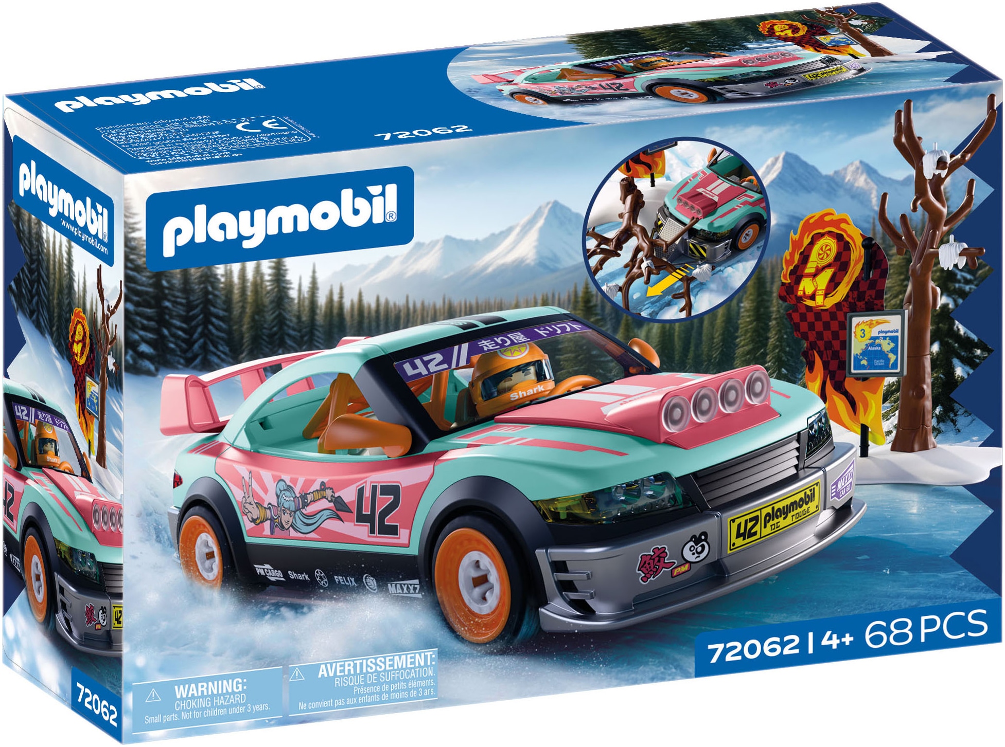 Playmobil® Konstruktions-Spielset »Offroad Tuningcar (72062), City Action« Made in Europe