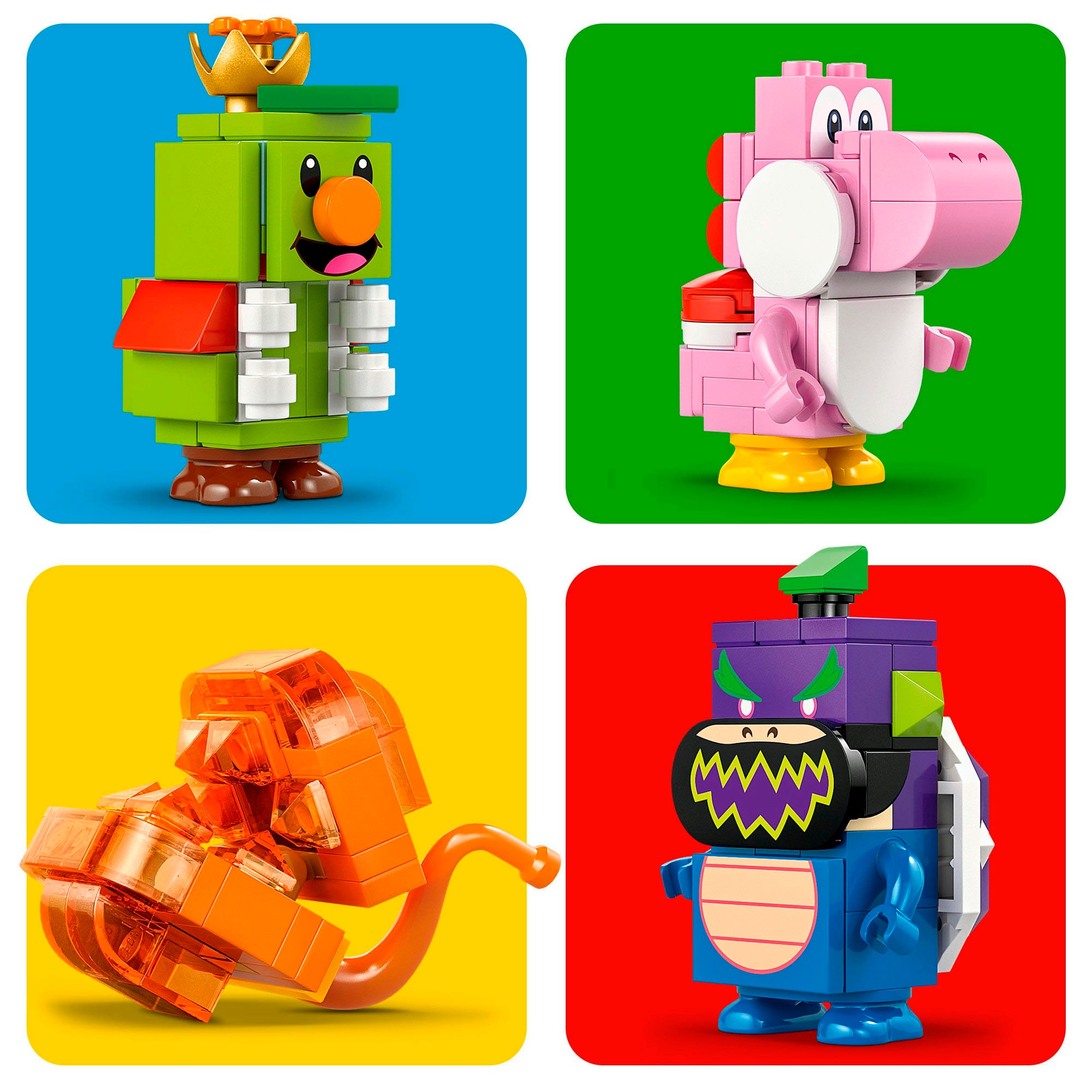 LEGO® Konstruktionsspielsteine »Prinz Florian & Schloss-Bowser (72042), LEGO Super Mario«, (1251 St.), Made in Europe