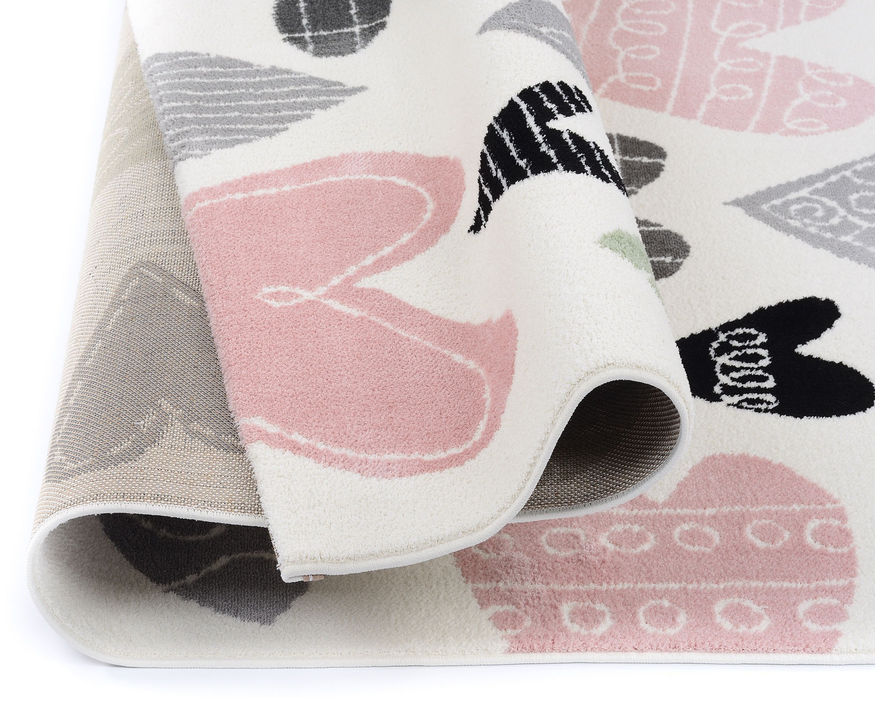 OCI DIE TEPPICHMARKE Teppich »Kiddy Love«, rechteckig, 11 mm Höhe, Wohnzimmer