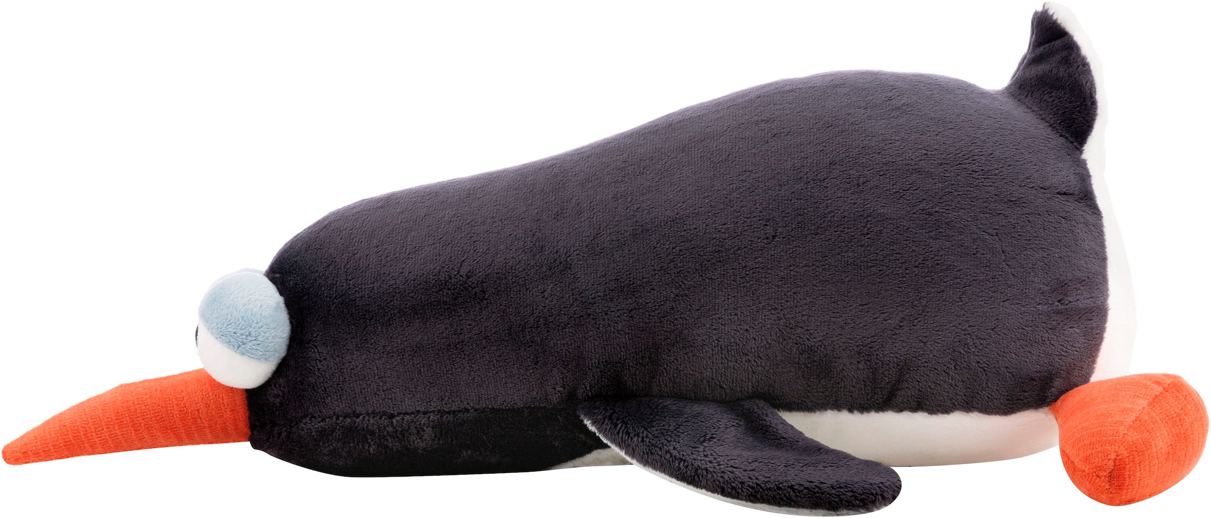 Nici Kuscheltier »Winter, Pinguin Jorge Thunder 45 cm liegend«, enthält recyceltes Material