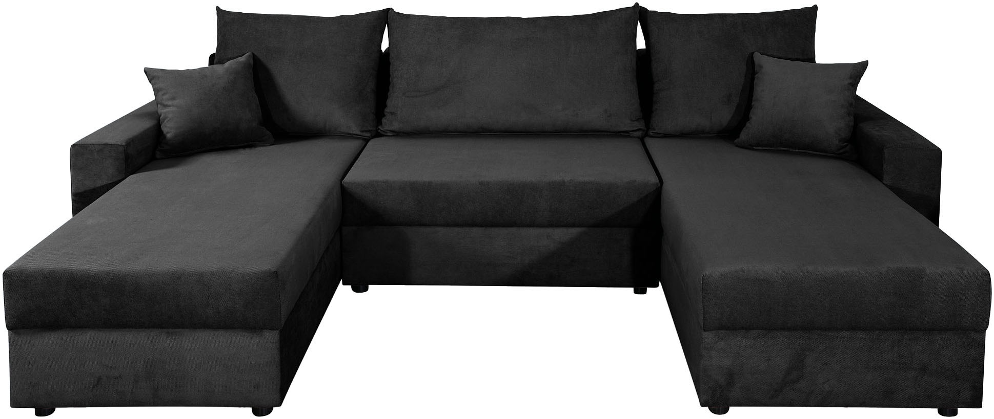 COLLECTION AB Wohnlandschaft »Pico U-Form«, Breite 252, mit Armlehne Schlaffunktion, Bettkasten