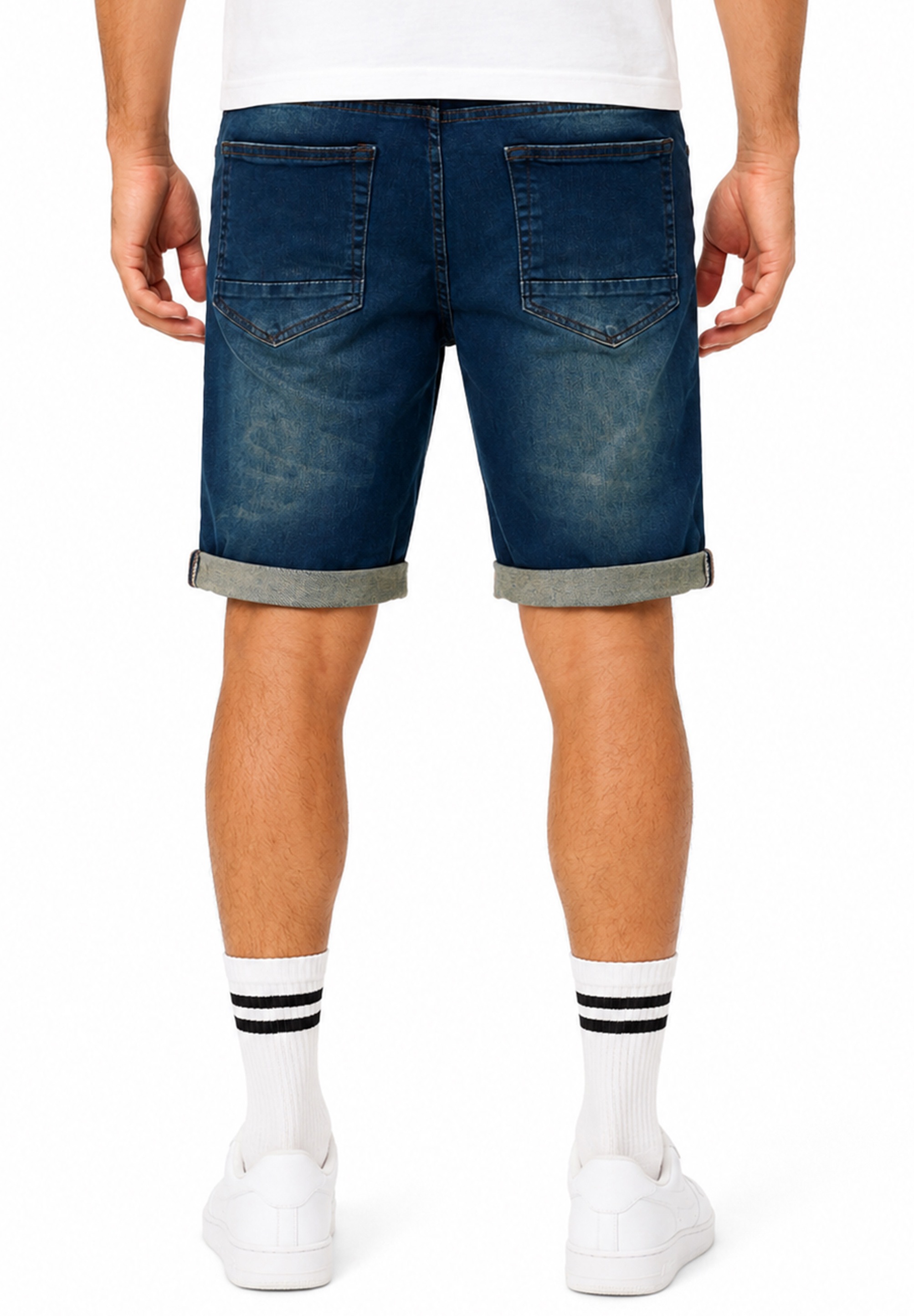 SOULSTAR Shorts »im Baggy-Fit aus 100% Baumwolle für Herren«  Sommer-Shorts Bermuda für Männer mit Elasthan