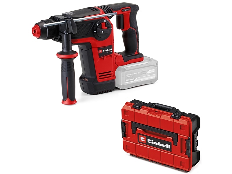 Einhell Akku-Bohrhammer »TP-HD 18/26 Li BL - Solo«, (2 tlg.)