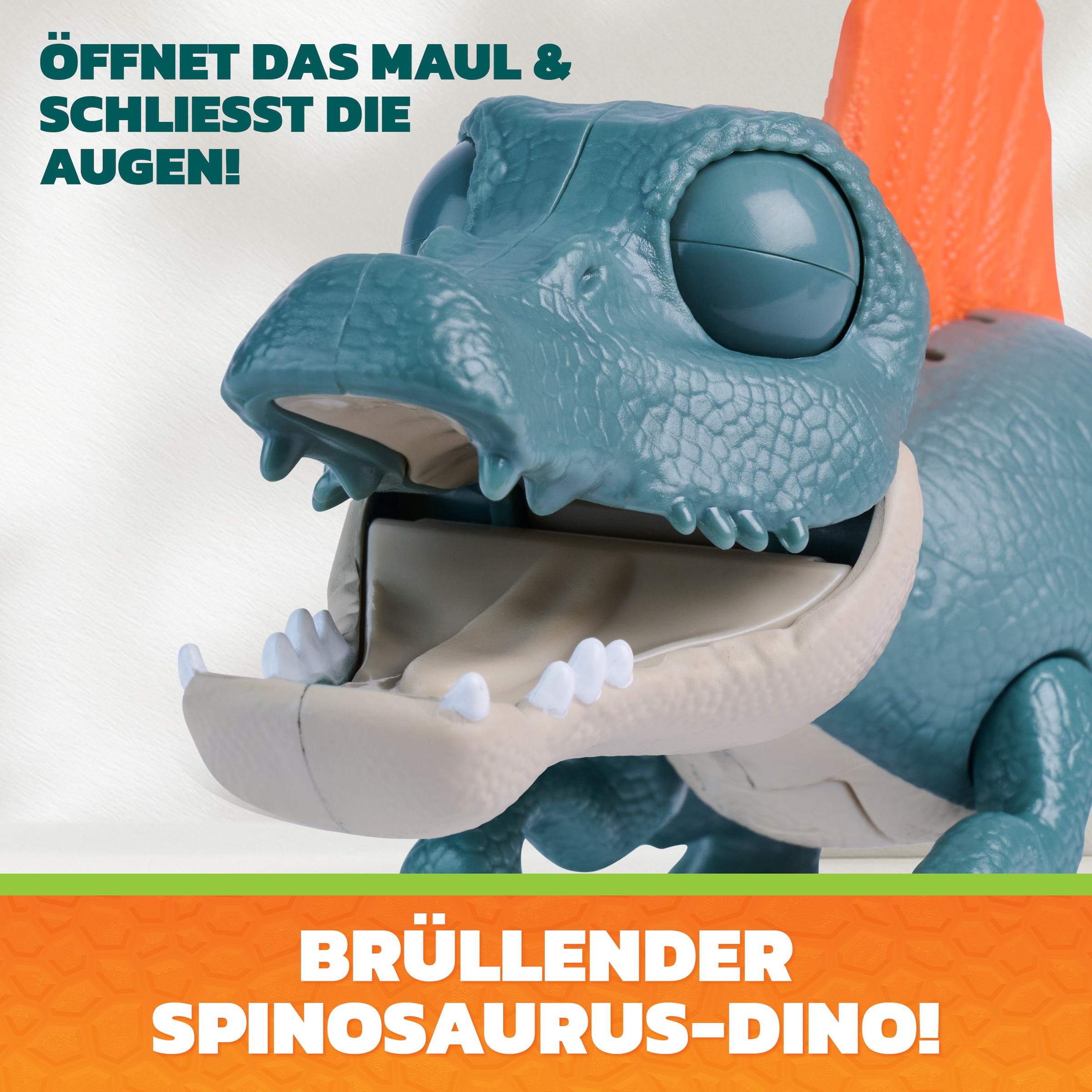 Spin Master Spielfigur »PAW Patrol: Der Dino Film, Roaring Pups, Skye & Spinosaurus Dino-Figur« mit Soundeffekten