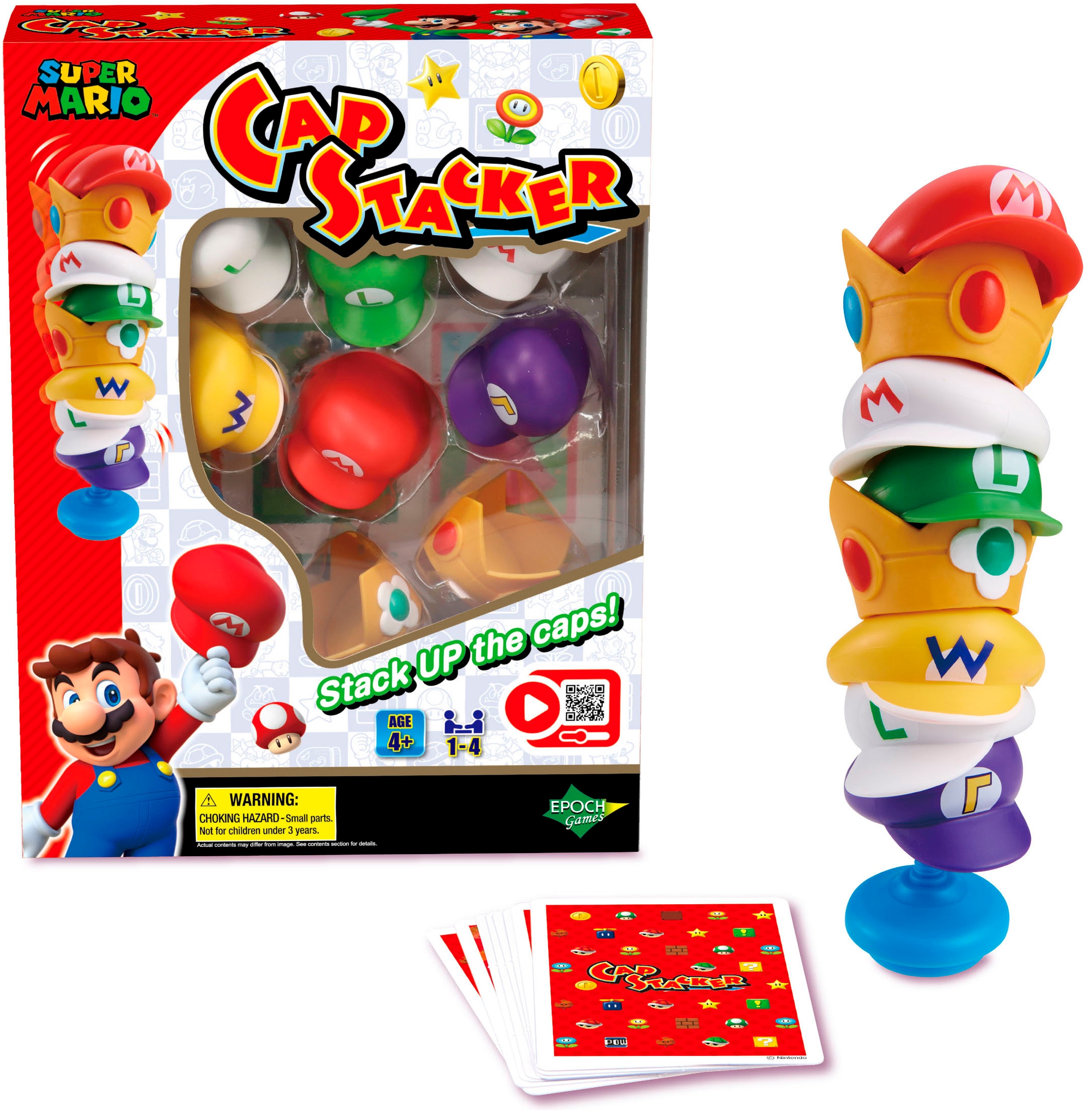 EPOCH Games Spiel »Super Mario™ Cap Stacker«