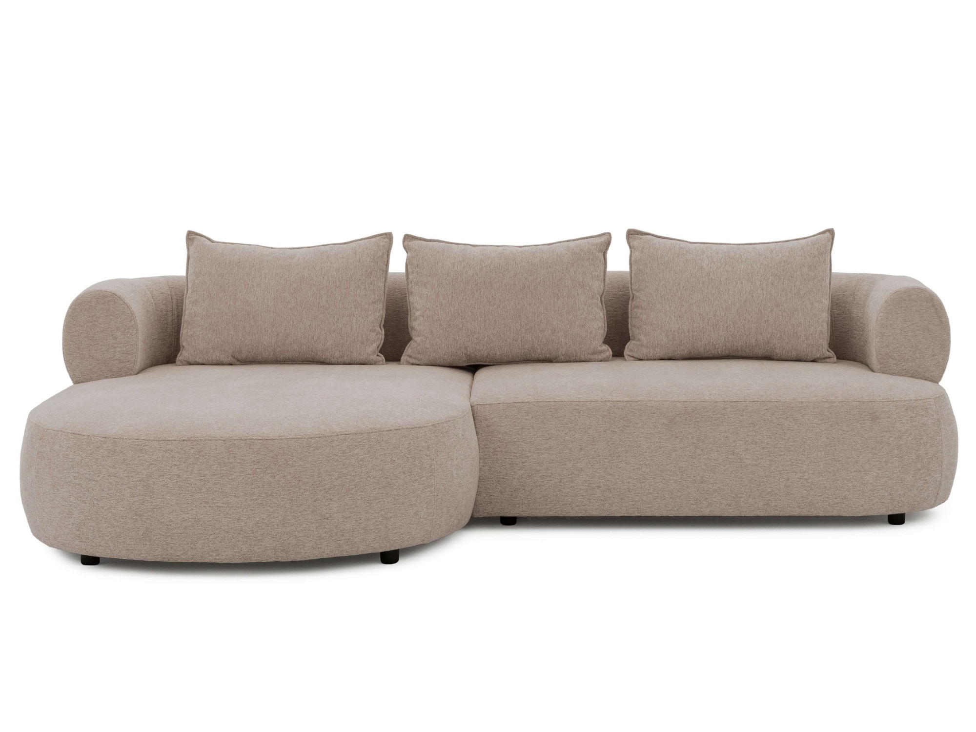 Home affaire Ecksofa »LUSSAC L-Form Design-Sofa mit Zierkissen, Maße B/T/H: 257/159/78 cm« hoher Sitzkomfort und modernes Design, Sofa ohne Bettfunktion