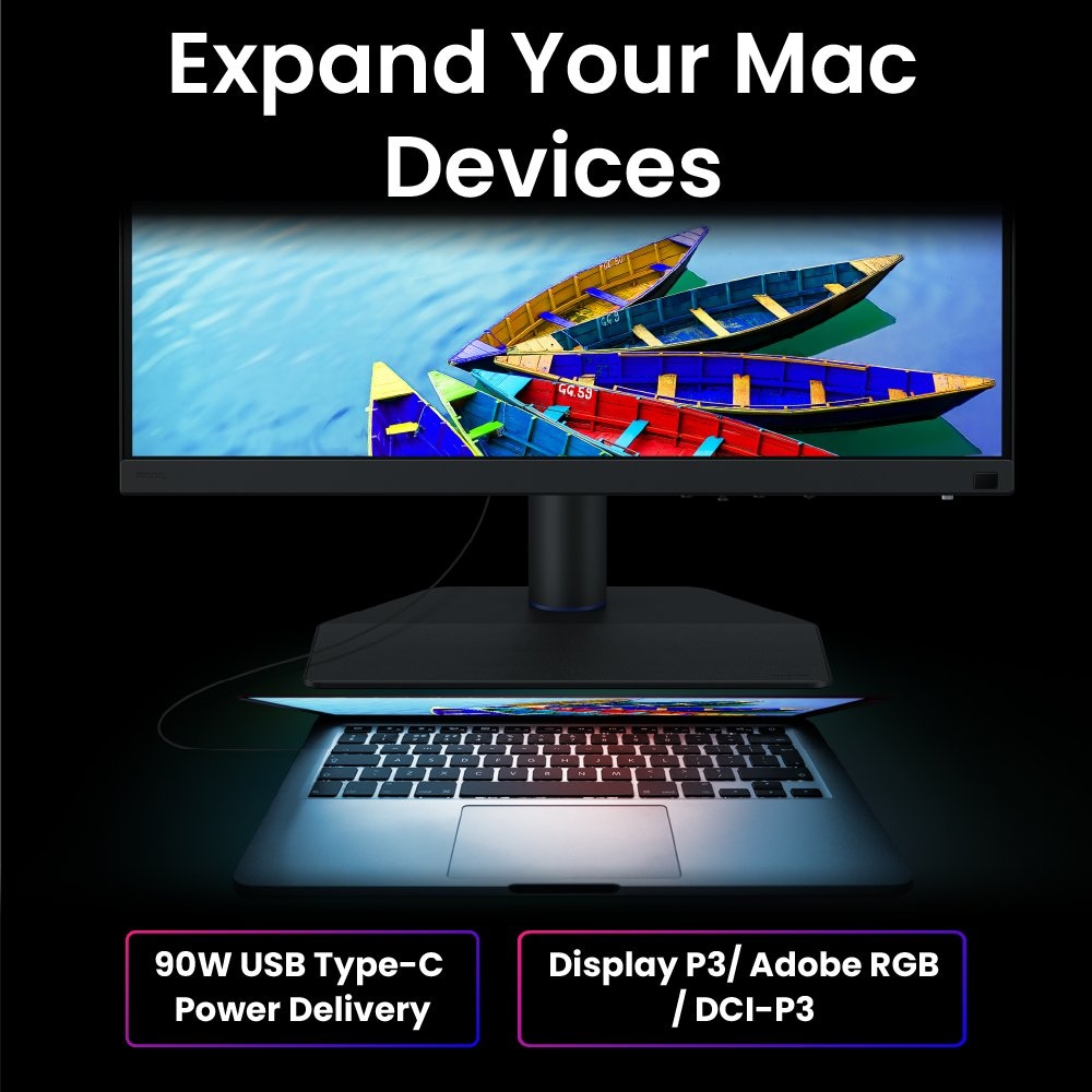 BenQ LED-Monitor »BenQ 61,2cm SW242Q 16:10 HDMI/DP sb.lift/pivot spk. WQXGA« 61,2 cm/24,1 ″  WQXGA 5 Reaktionszeit 60 Hz