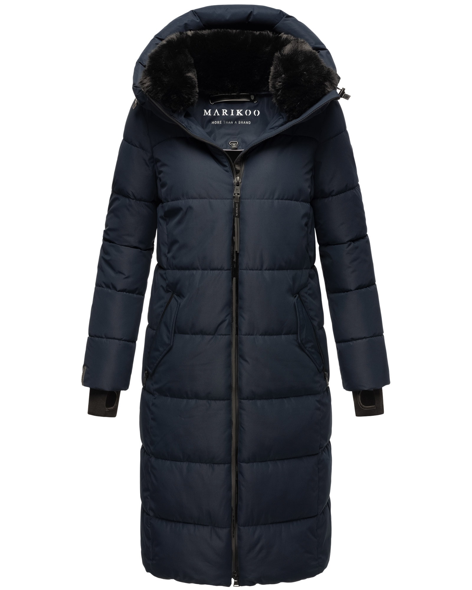 Marikoo Steppjacke »Marikoo Zuraraa lange Damen Winter Steppjacke B989«