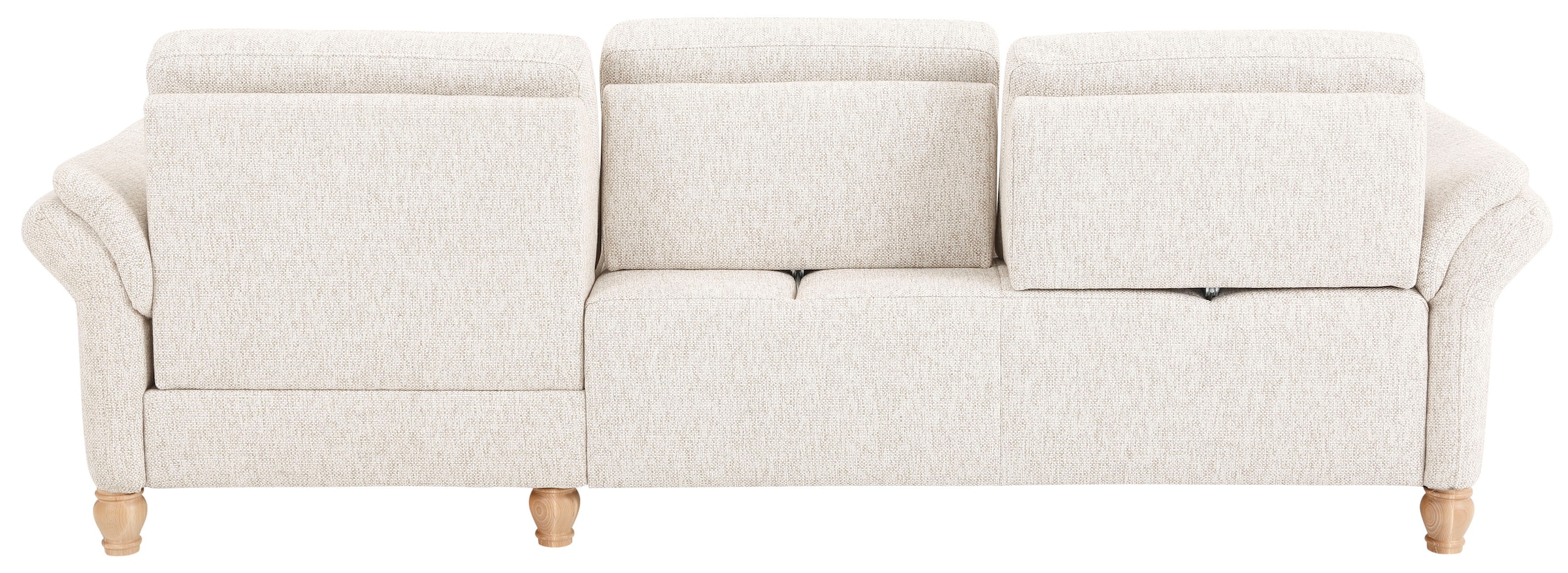 Home affaire Ecksofa »Palace L-Form«, incl. Sitztiefenverstellung, wahlweise mit Bettfunktion und Stauraum