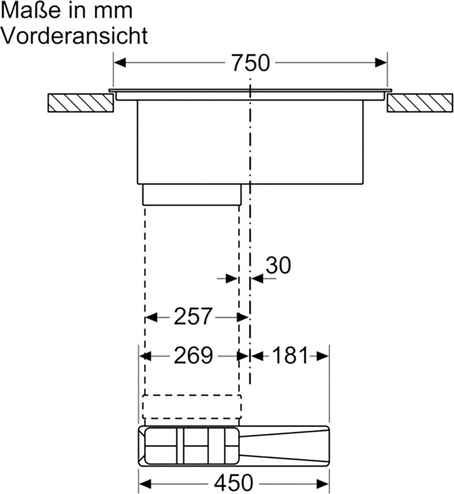 Constructa Kochfeld mit Dunstabzug »CV430235«