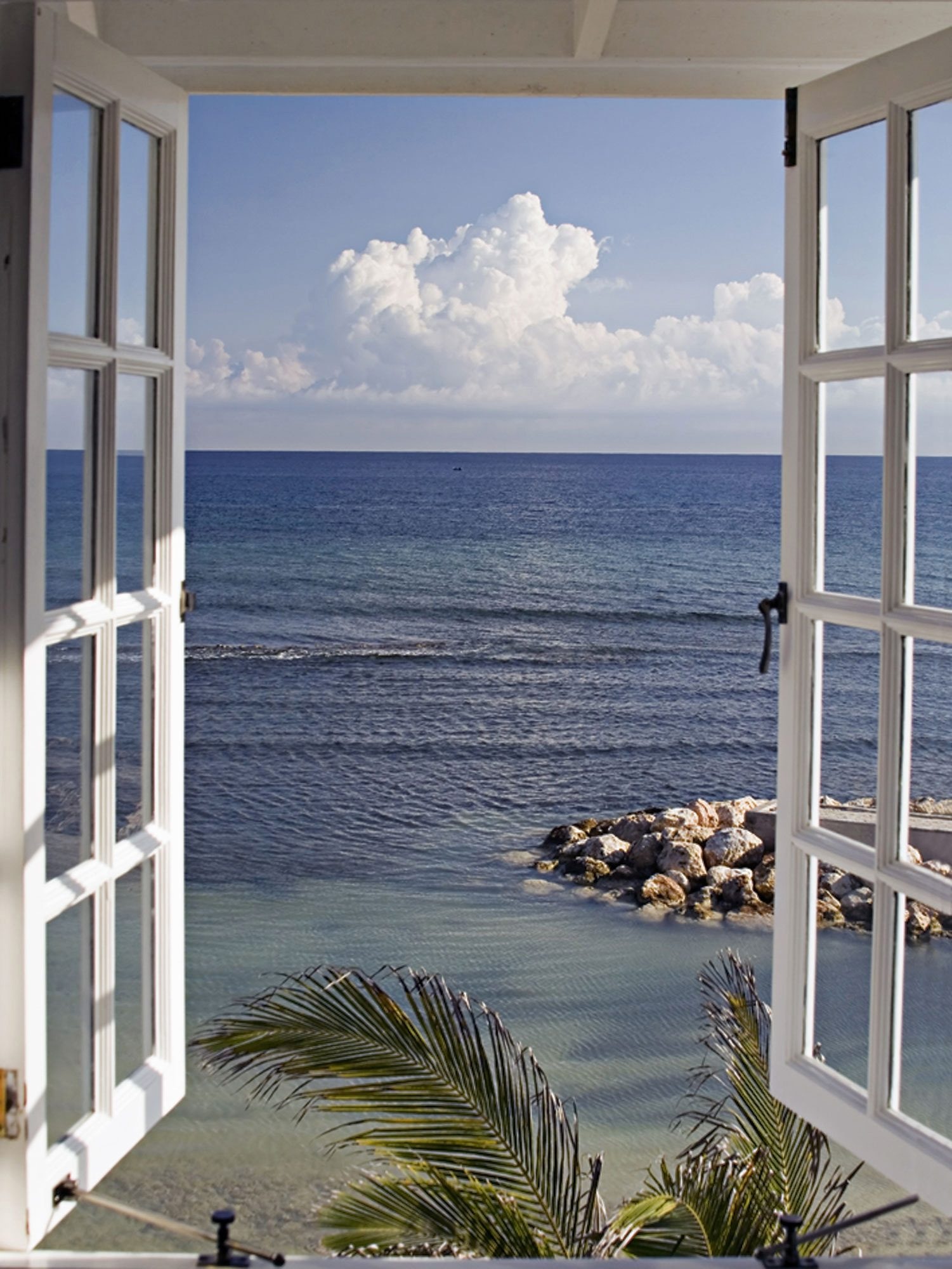 Home Affaire Glasbild Fenster Mit Ausblick Bestellen Im Otto Online Shop