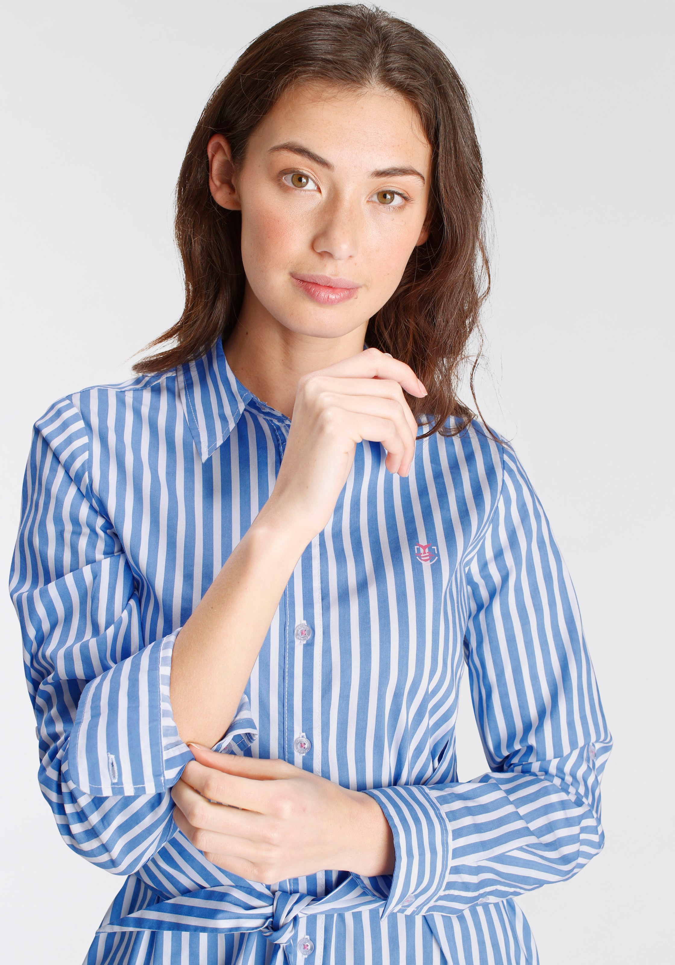 DELMAO Blusenkleid, mit maritimem Knotendetail --- NEUE MARKE! kaufen bei OTTO online