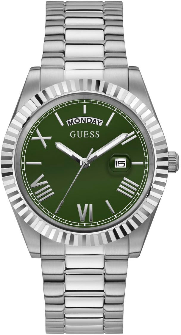 Guess Quarzuhr »CONNOISSEUR«, Armbanduhr, Herrenuhr