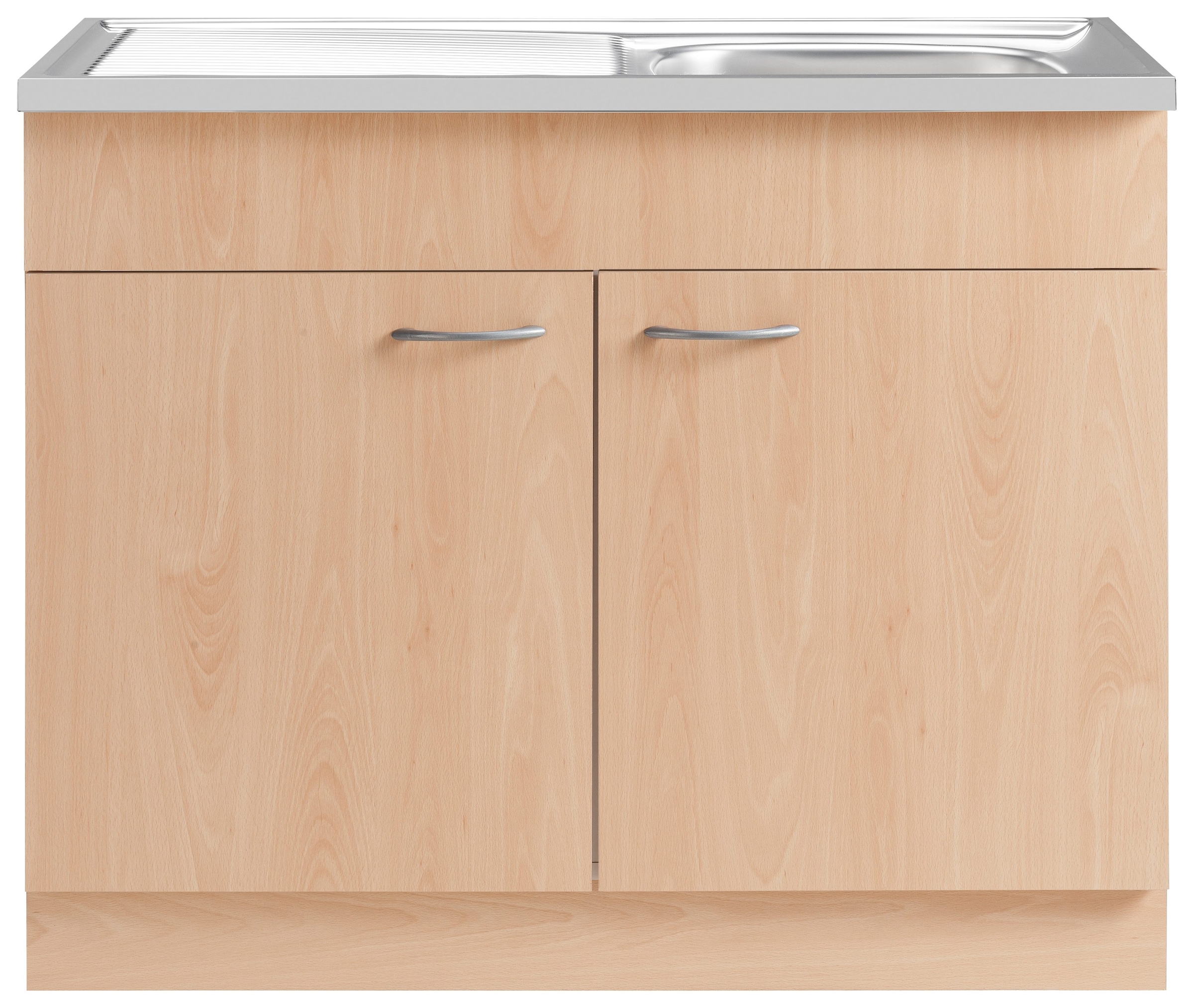 wiho Küchen Spülenschrank »Kiel«, 100 kaufen Auflagespüle bei cm breit mit OTTO