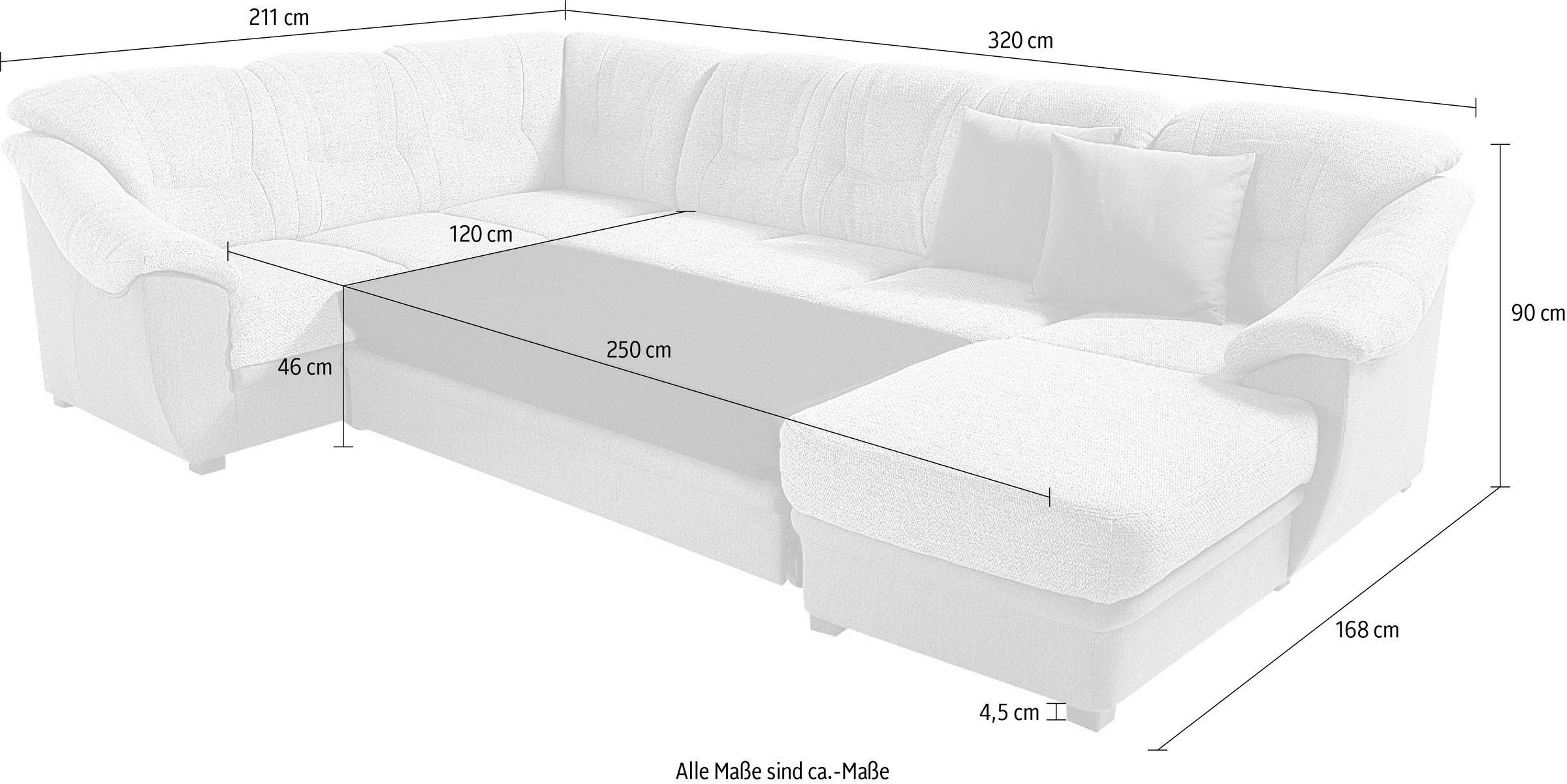 sit&more Wohnlandschaft