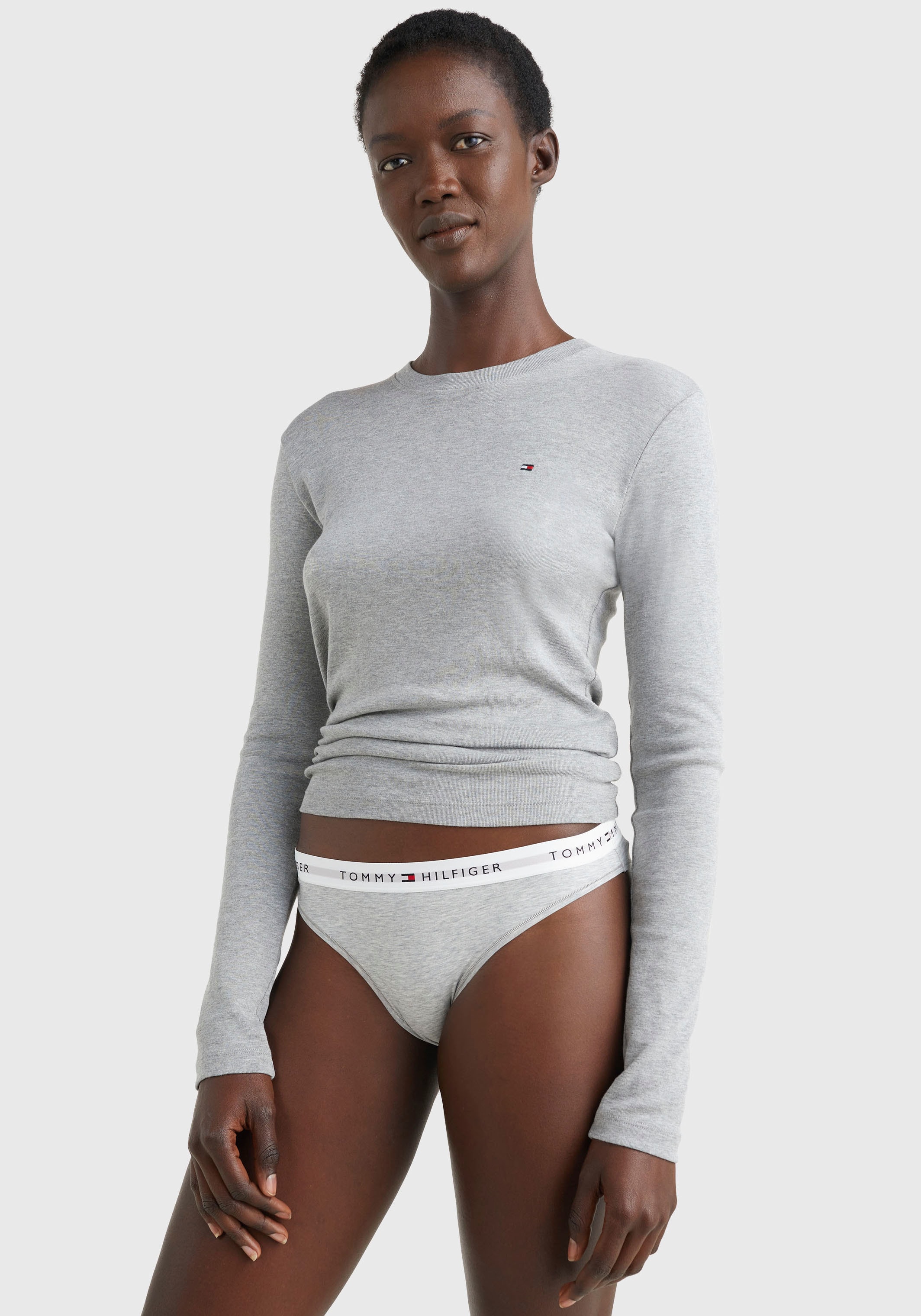 Tommy Hilfiger Underwear Bikinislip, mit Taillenbund bestellen OTTO dem Online Logo auf im Shop
