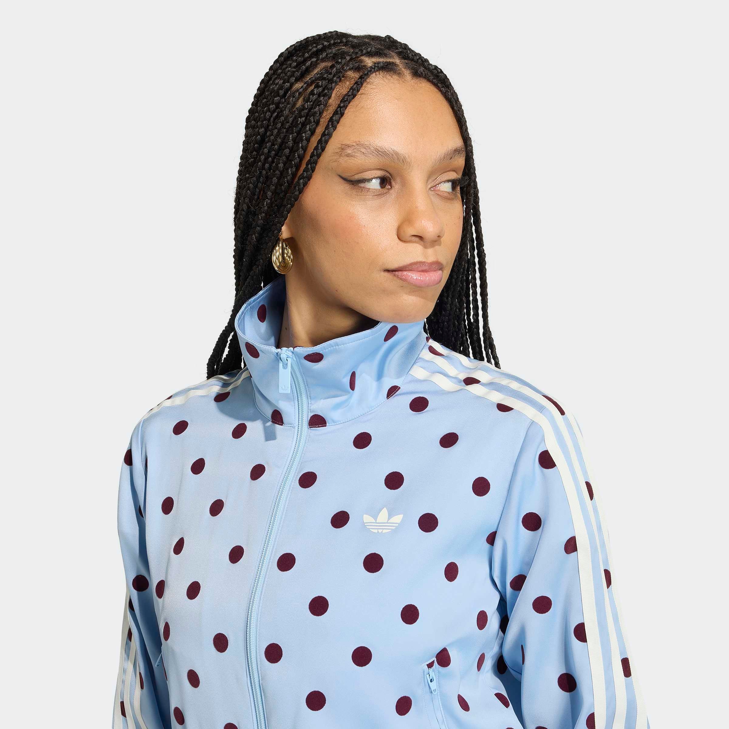 adidas Originals Trainingsjacke »SATIN POLKA-DOTS TT TRACK«
