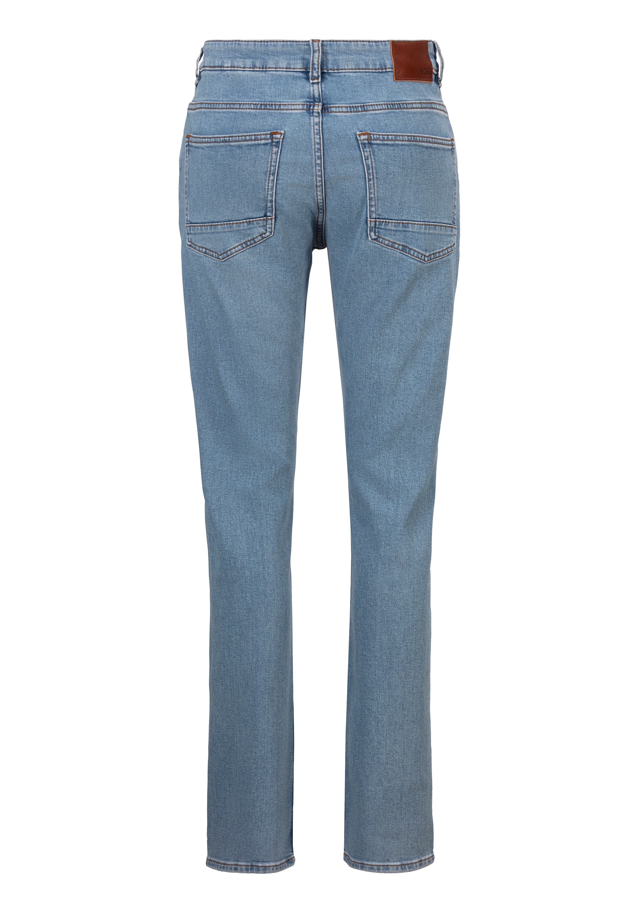 BOSS ORANGE Slim-fit-Jeans »Delaware«, mit BOSS Leder-Badge