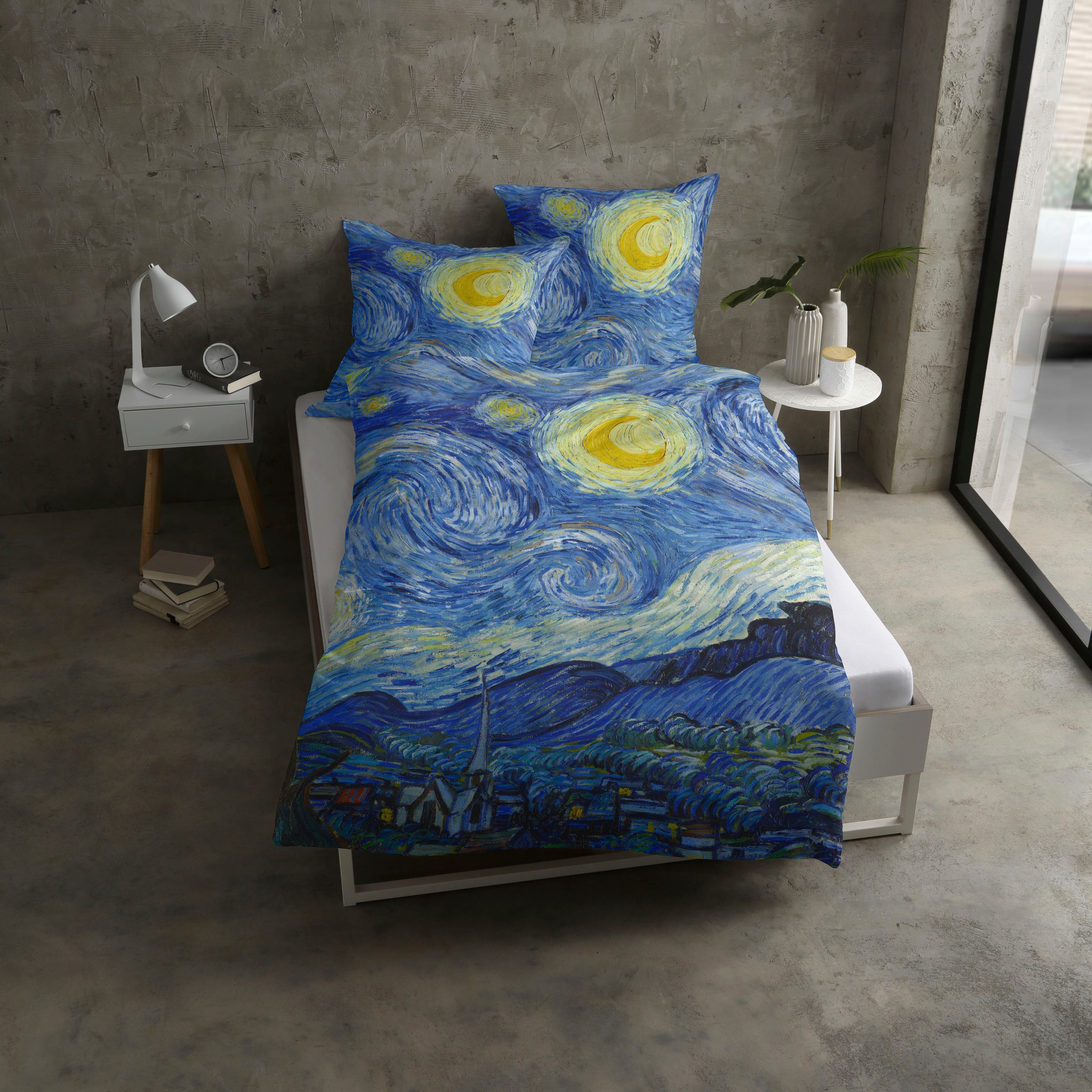 Goebel Bettwäsche »Starry Night«, geniales Design von Vincent van Gogh