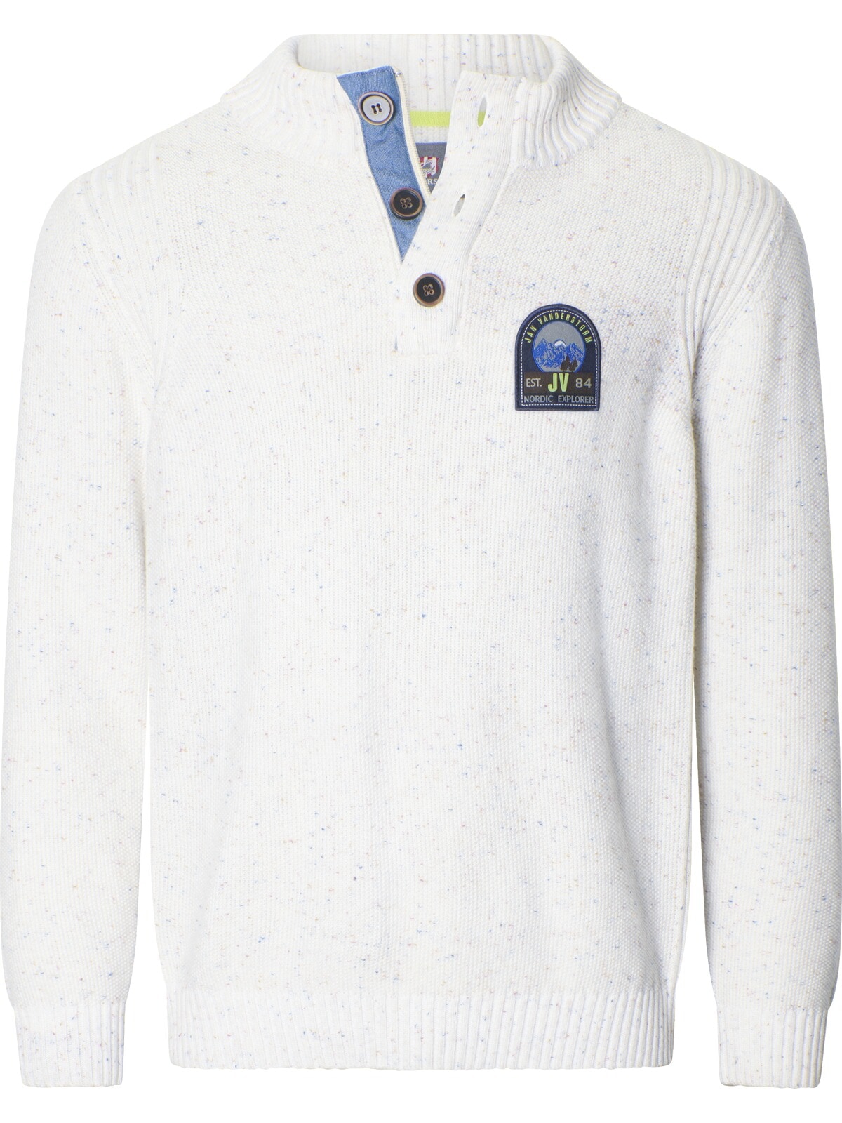 Jan Vanderstorm Stehkragenpullover »Pullover JONKI«