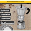Krüger Espressokocher »Italiano«, Aluminium