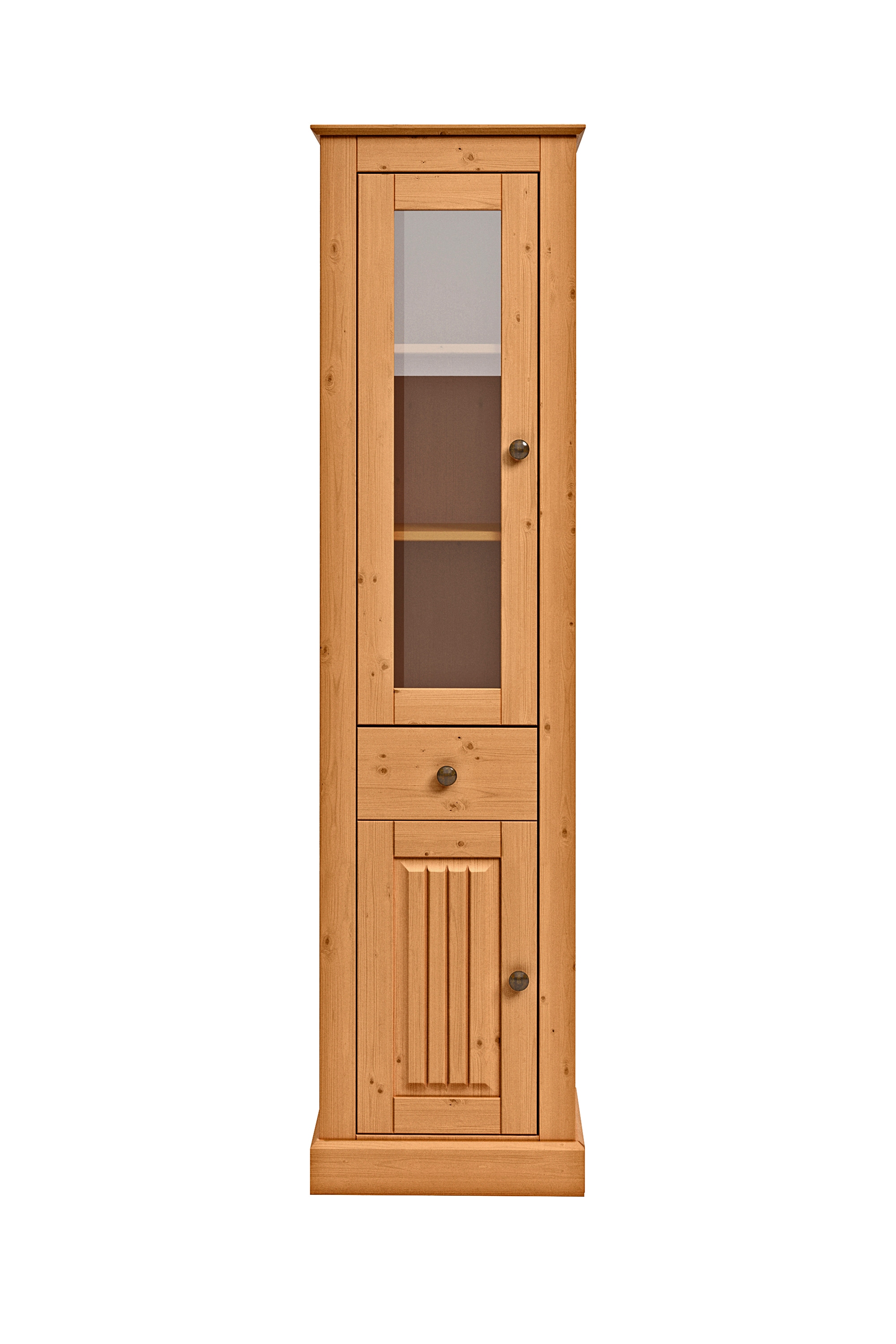 Home affaire Vitrine »Liotta« eine Glastür und einer Holztür und einer Schublade