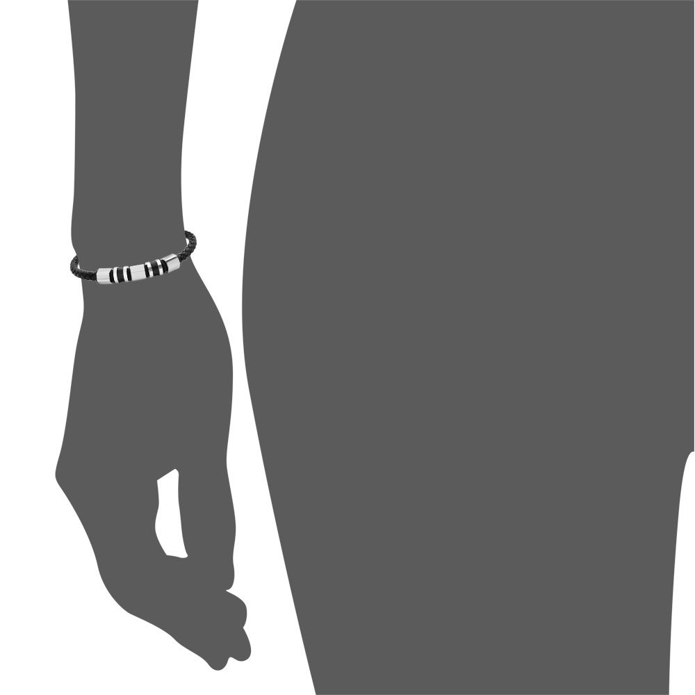 Adelia´s Armband »Unisex Armband aus Leder 22 cm«