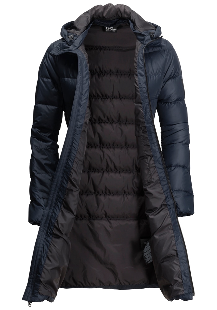 Jack Wolfskin Daunenmantel »LENAUPLATZ COAT W«