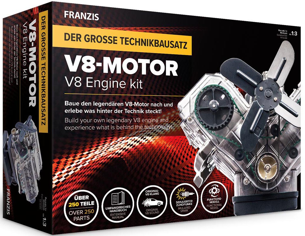 Experimentierkasten »Bausatz V8-Motor«