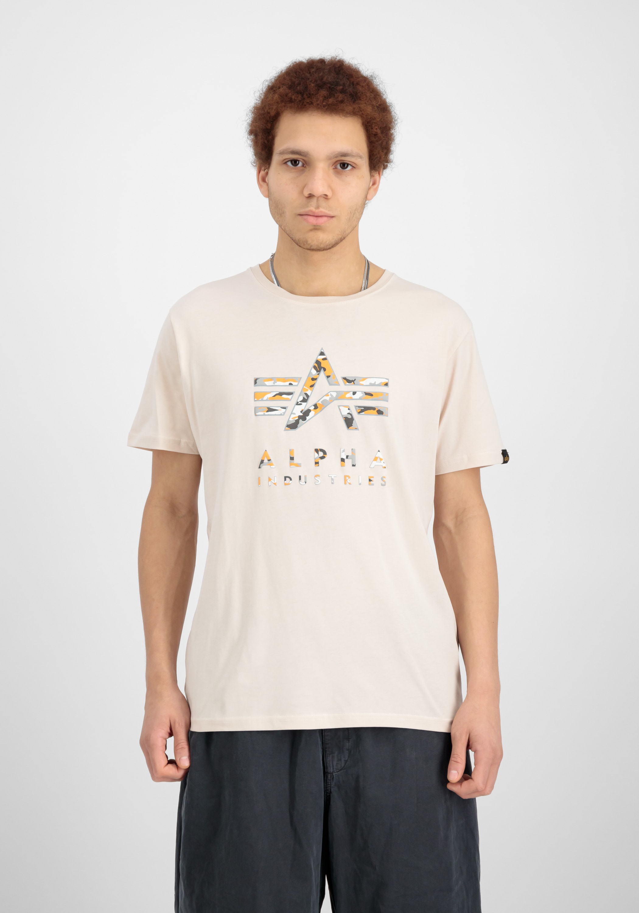 Alpha Industries T-Shirt »Alpha Industries Men - T-Shirts Camo Puff Print T-Shirt«