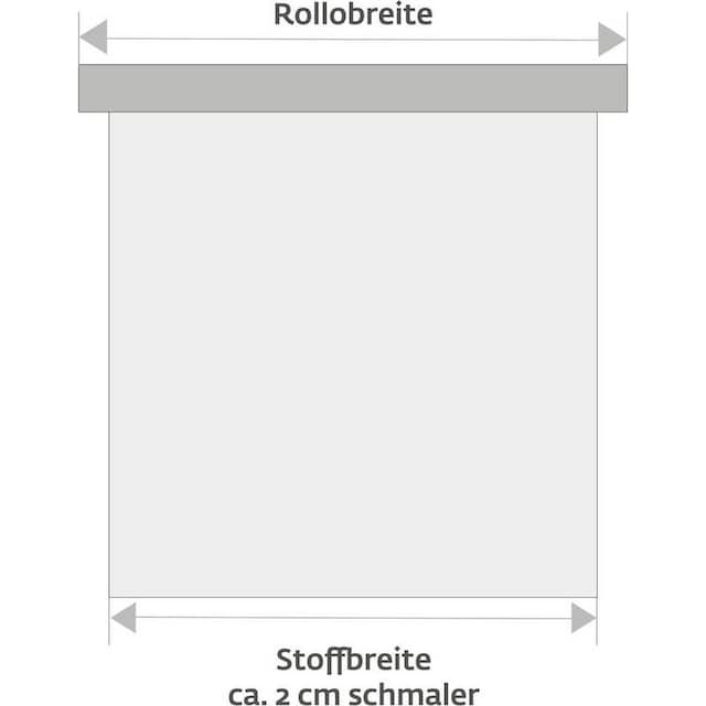 sunlines Elektrisches Rollo »Akkurollo Structure«, blickdicht, ohne Bohren,  appgesteuert via Bluetooth, weißer Fallstab kaufen bei OTTO