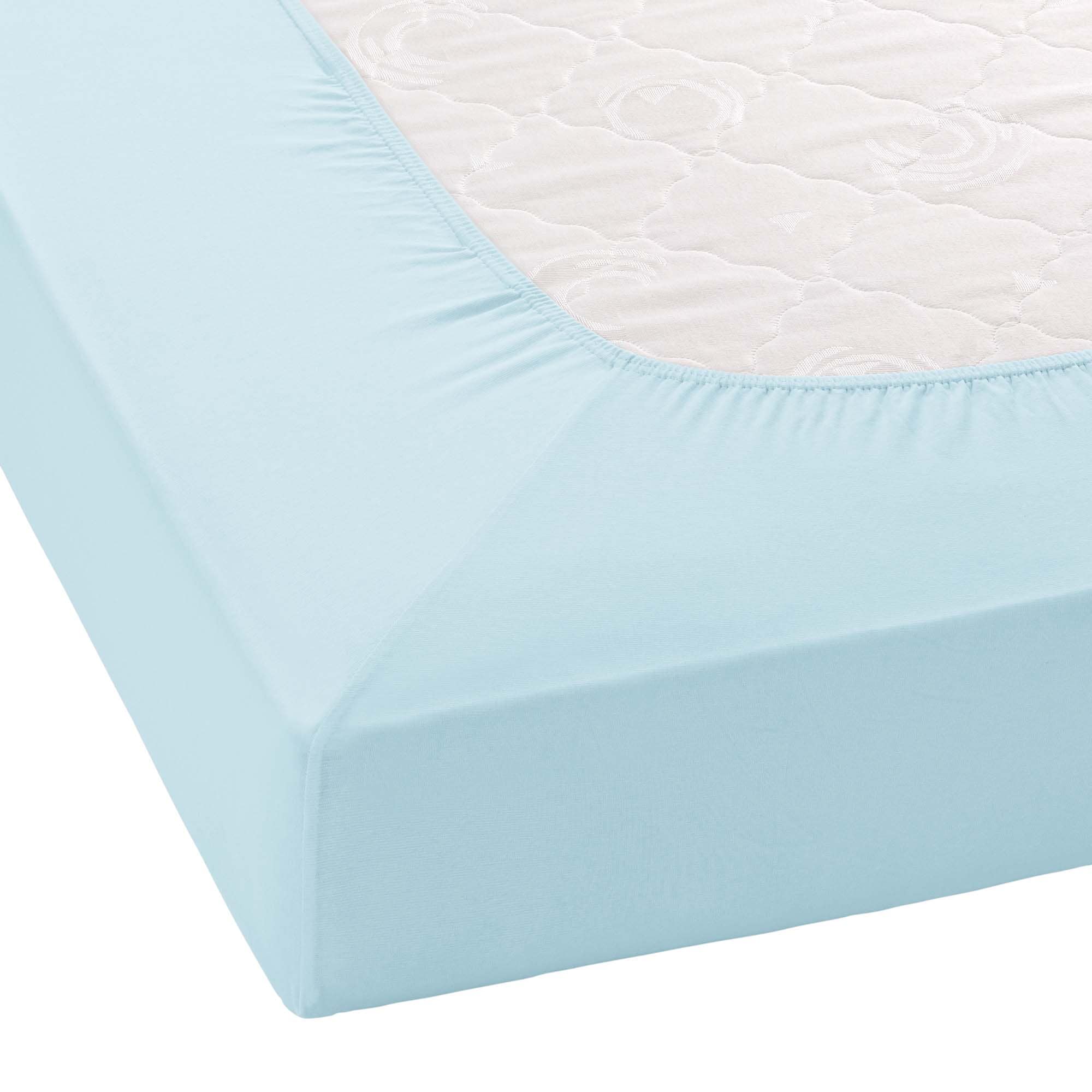 Janine Spannbettlaken »MAKO-FEINJERSEY 5007« aus 100% Baumwolle, für Matratzen bis 26 cm Höhe