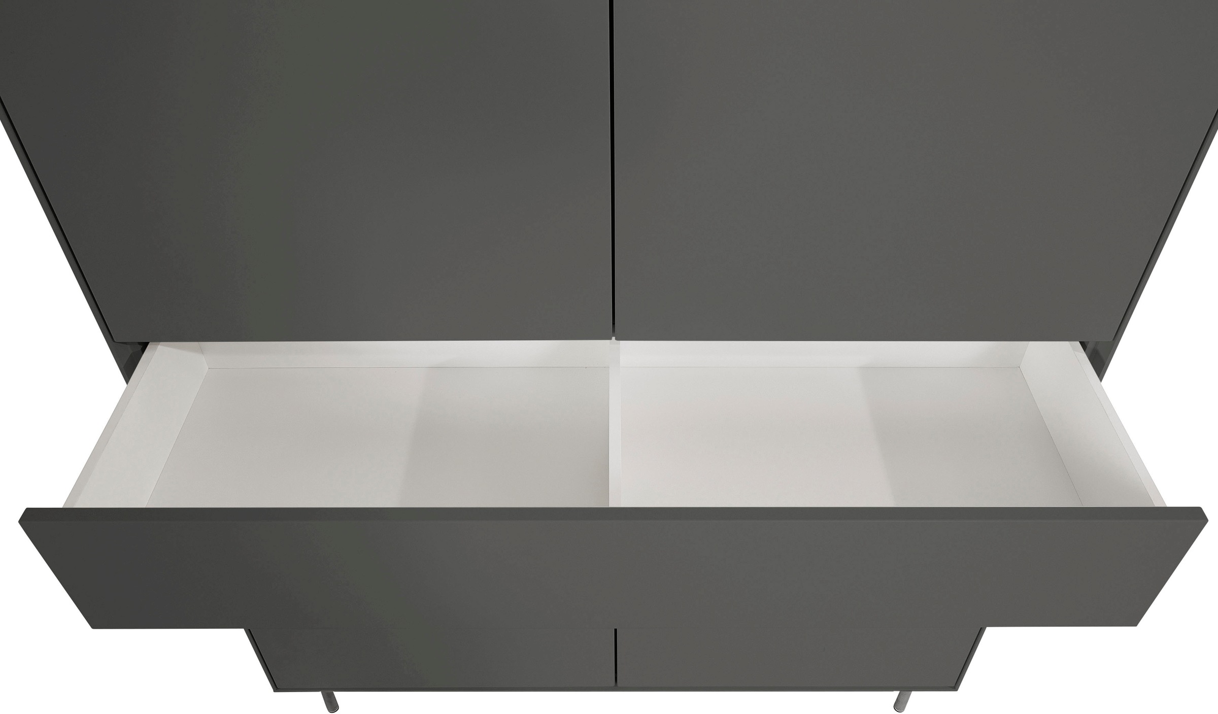 LeGer Home by Lena Gercke Highboard »Essentials«, Höhe: 144cm, MDF lackiert, Push-to-open-Funktion