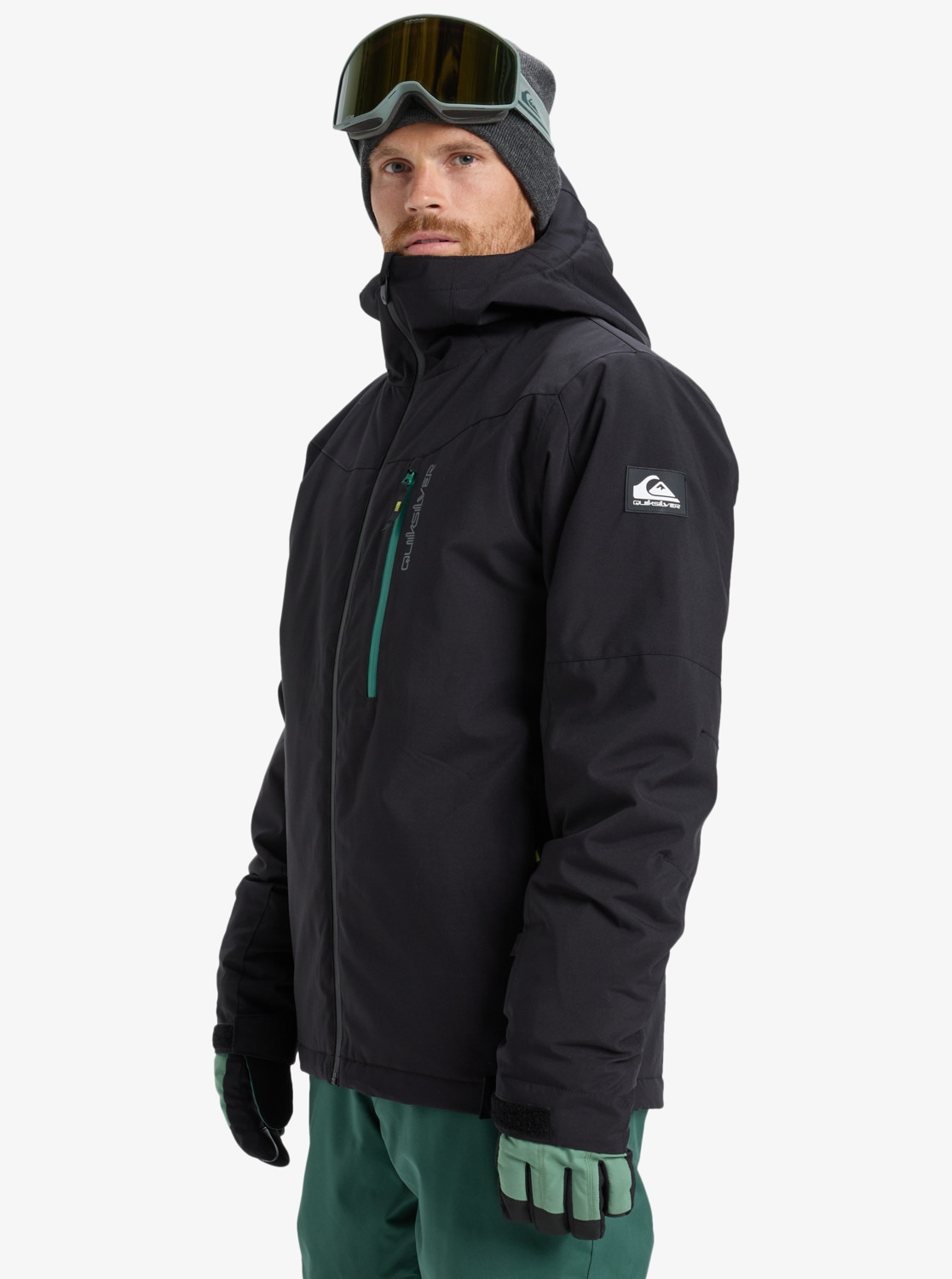 Quiksilver Skijacke »TITANO JK« für sportliche Aktivitäten, aus Polyester, sportlicher Stil