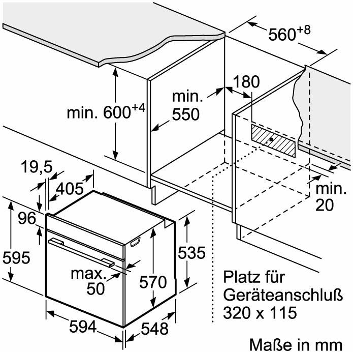 NEFF Pyrolyse Backofen N 30 »B2CCG6AN0«, mit Teleskopauszug nachrüstbar, Pyrolyse-Selbstreinigung, CircoTherm®-Heißluft