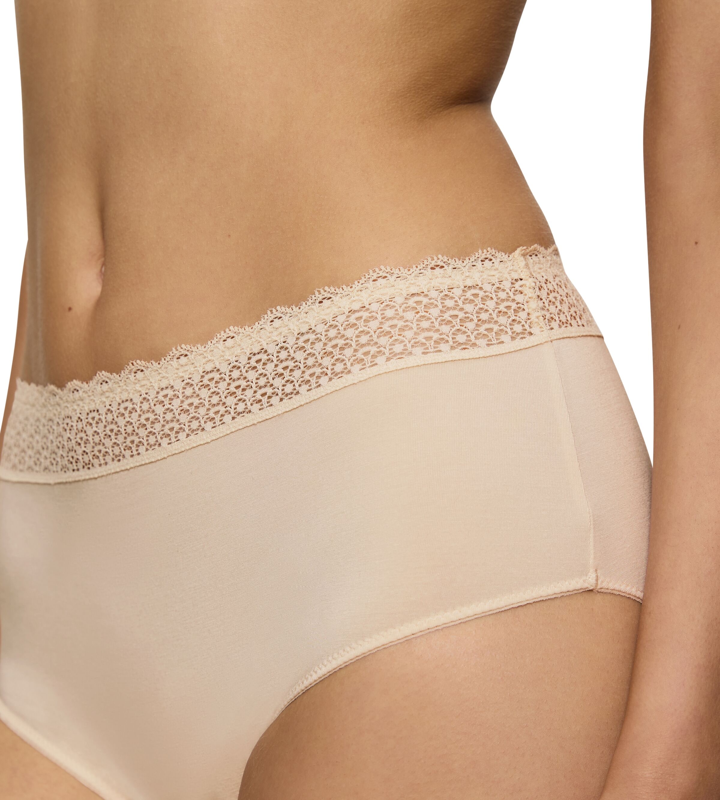 Triumph Midislip »Feel of Modal«, (2er Pack), sehr weich, elastischer Bund mit Spitze, leicht