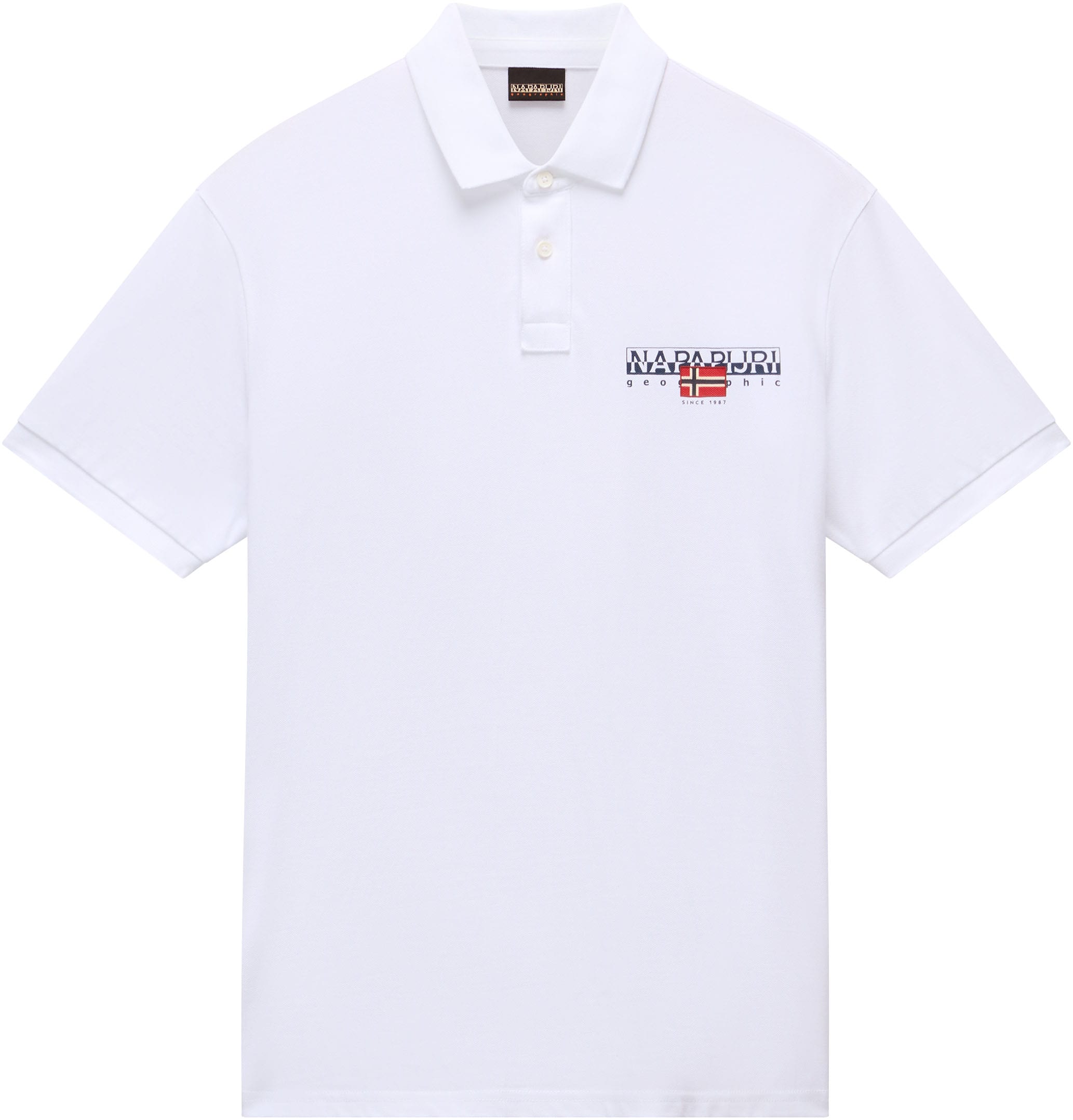 Napapijri Poloshirt »E-AYLMER«, Mit Rundhalsausschnitt