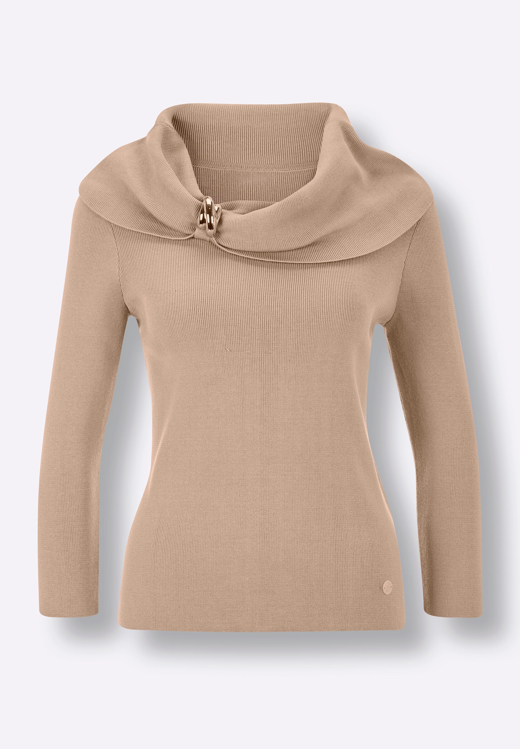 creation L Strickpullover »Seiden-Mix-Pullover Carmenpullover im hochwertigen Seiden-Mix«
