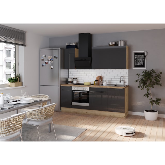 OPTIFIT Küchenzeile »Aken«, ohne E-Geräte, Breite 210 cm im OTTO Online Shop
